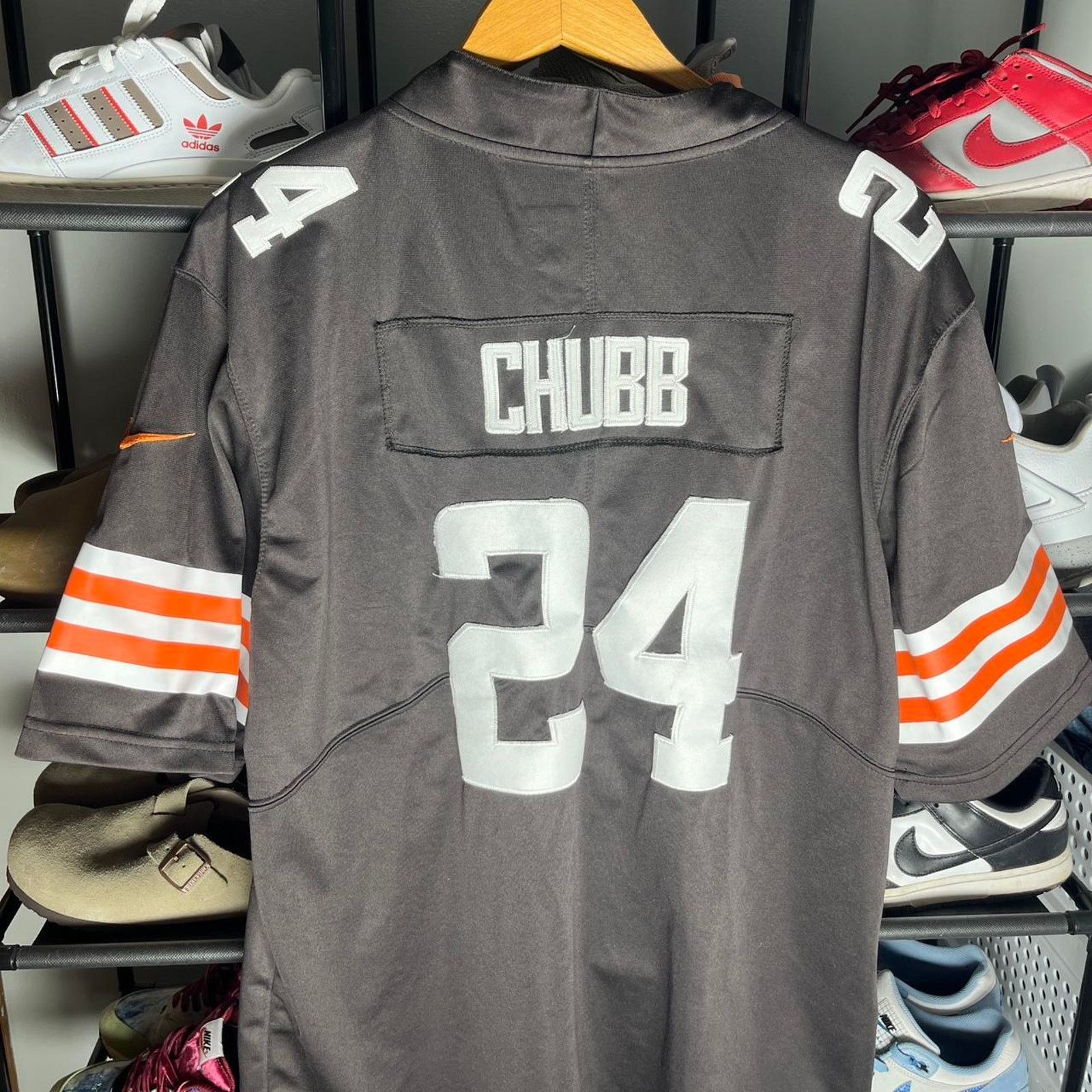 Nike Nike Cleveland Browns Nick Chubb Stitched Jersey Size US XL / EU 56 / 4 - 4 Thumbnail