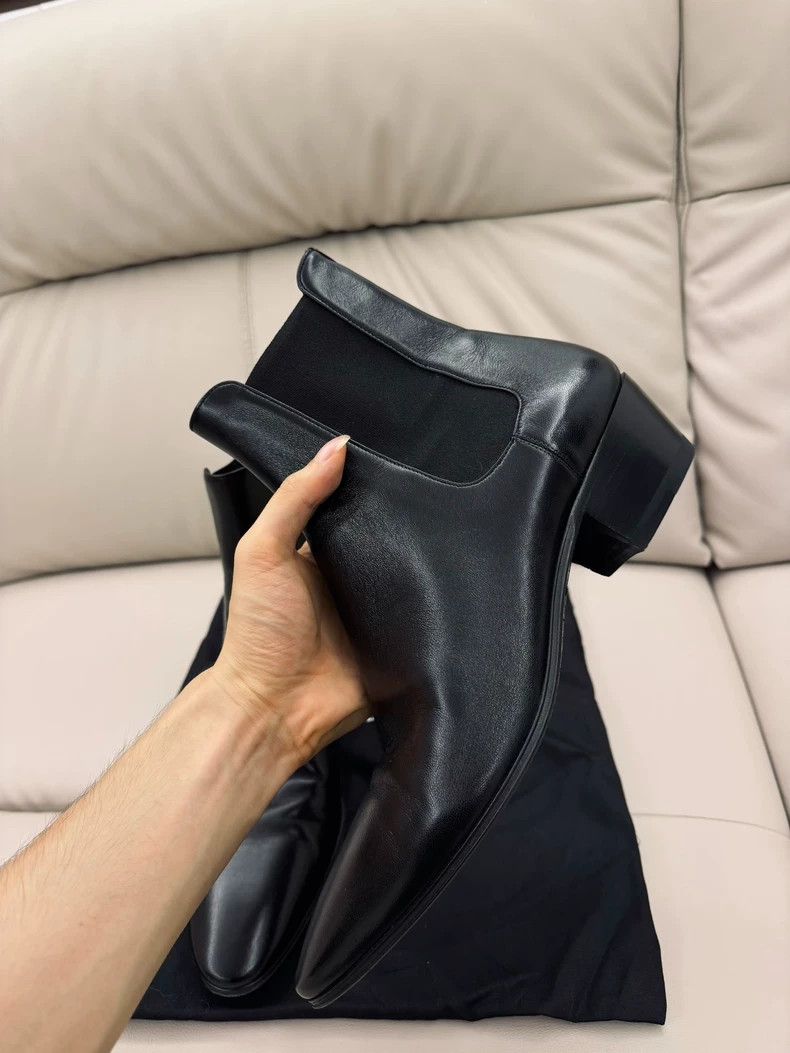 Saint Laurent Paris Saint Laurent Paris Chelsea boots full leather Size US 10 / EU 43 - 3 Thumbnail