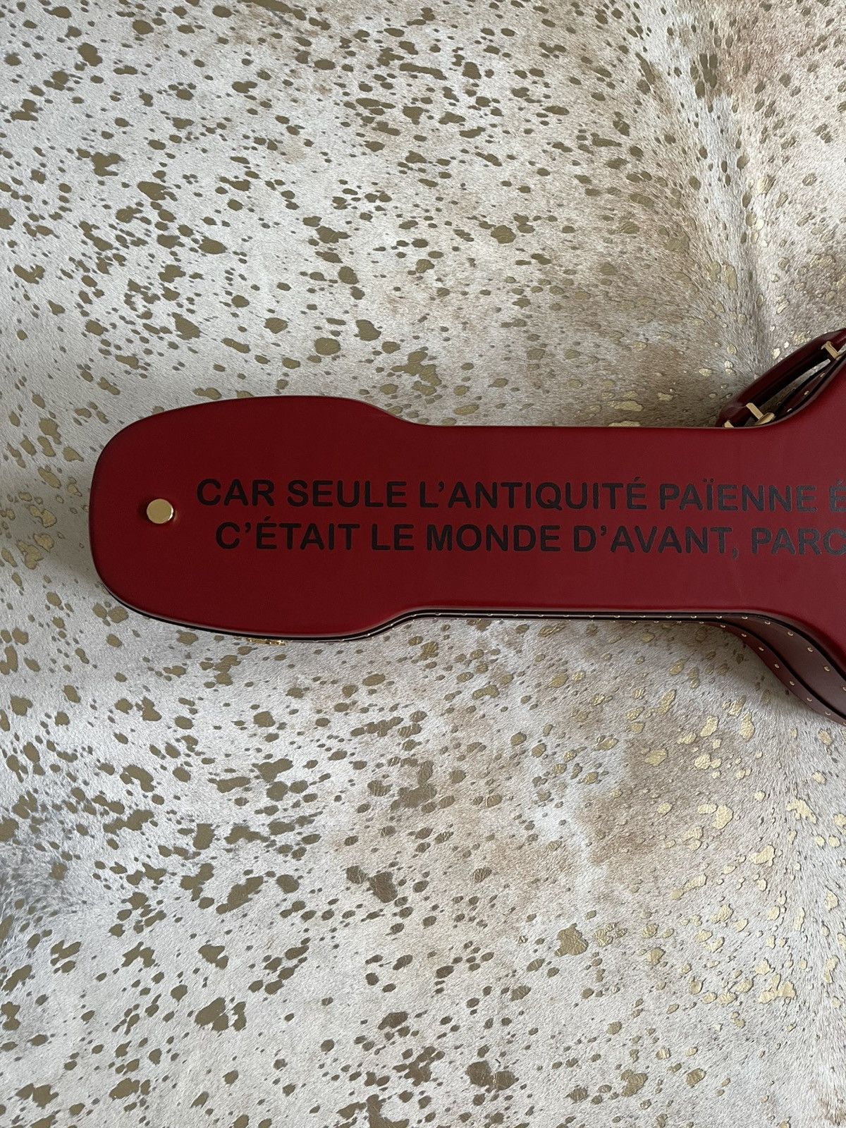 Gucci Gucci SS 2020 Limited Edition Guitar Case Size ONE SIZE - 13 Thumbnail