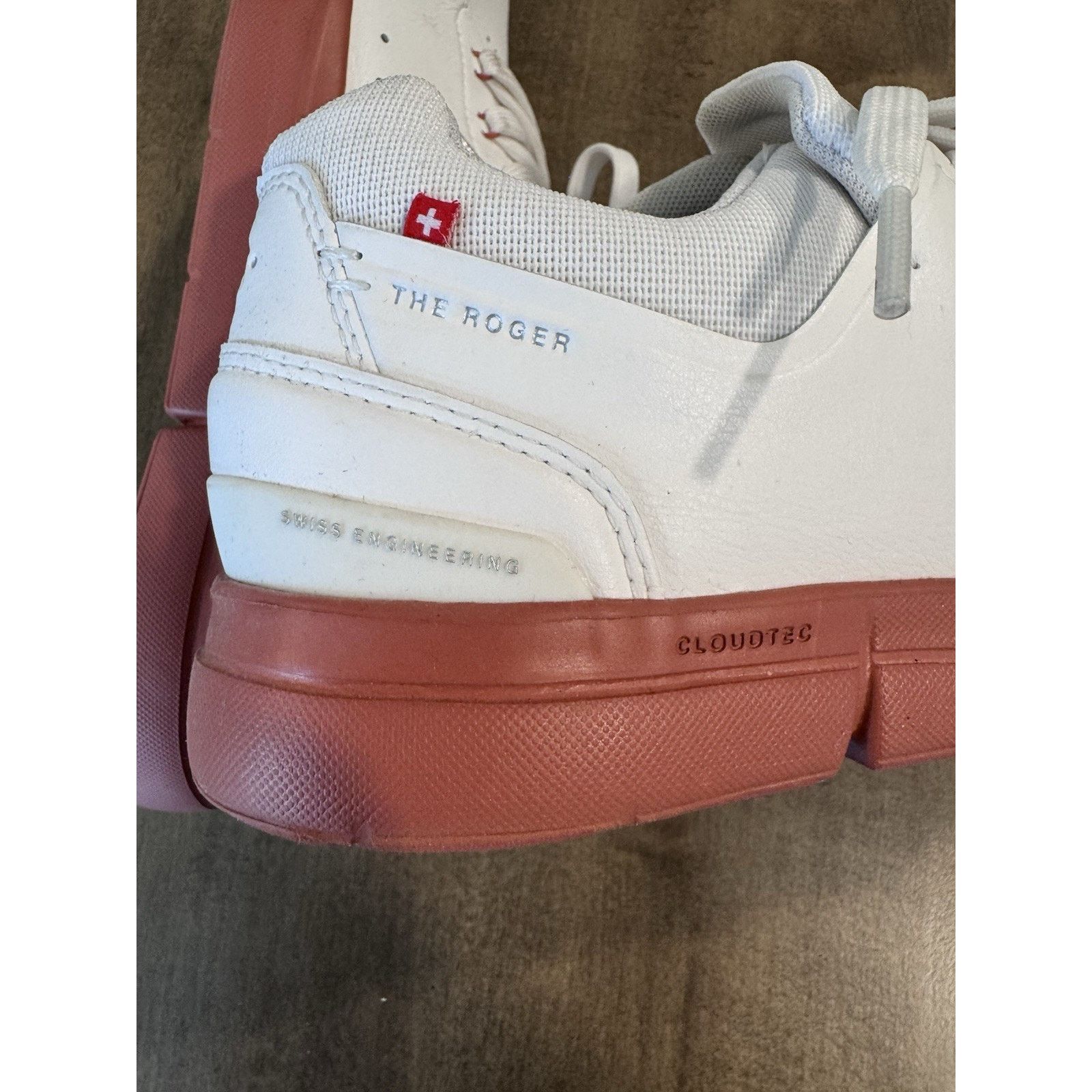 On On Cloud The Roger Advantage White/Canyon Women’s Size 9.5M Size US 9.5 / IT 39.5 - 2 Thumbnail