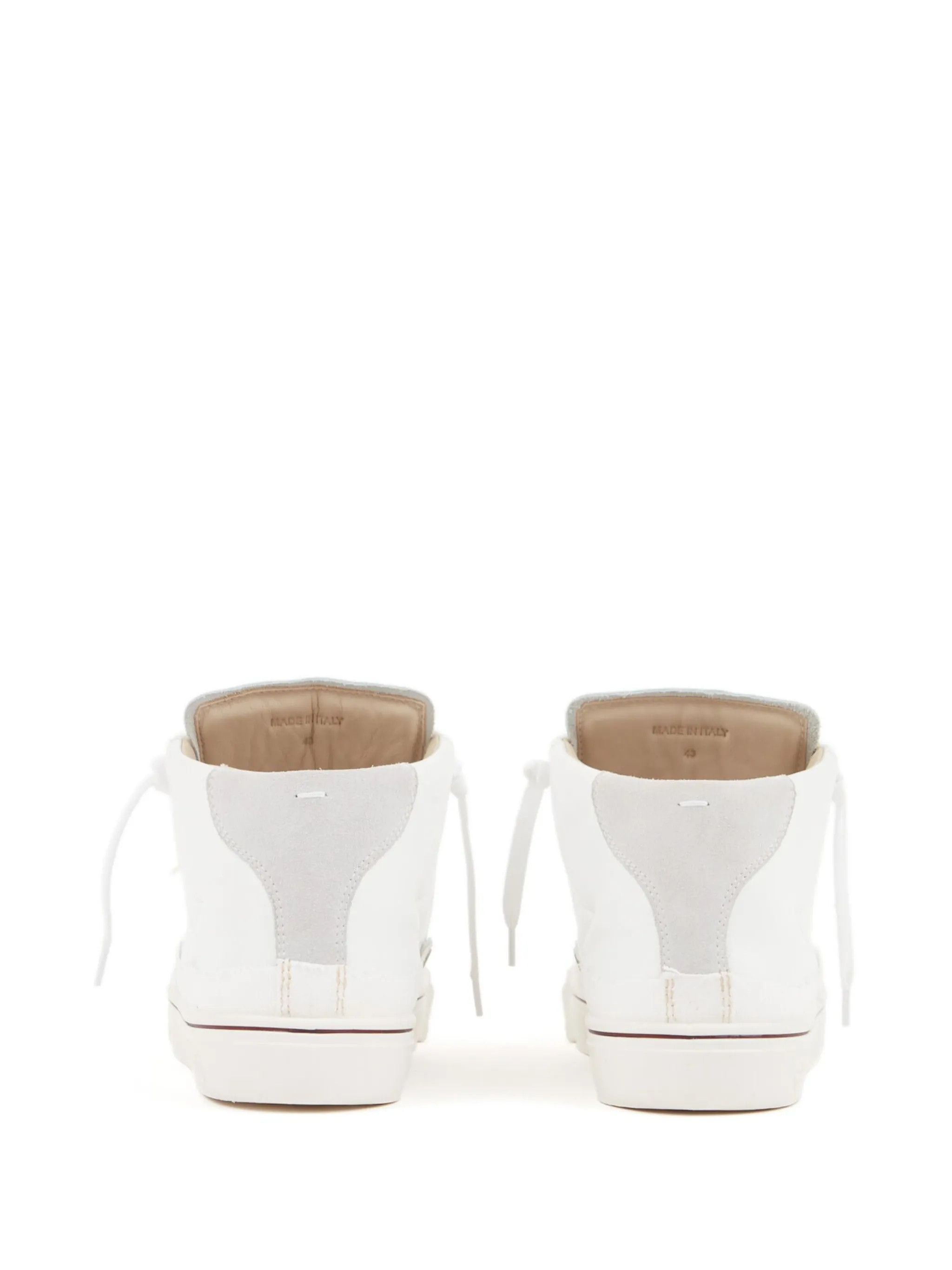 Maison Margiela oc11z0725 Hi-Top Sneakers in White Size US 11 / EU 44 - 3 Thumbnail