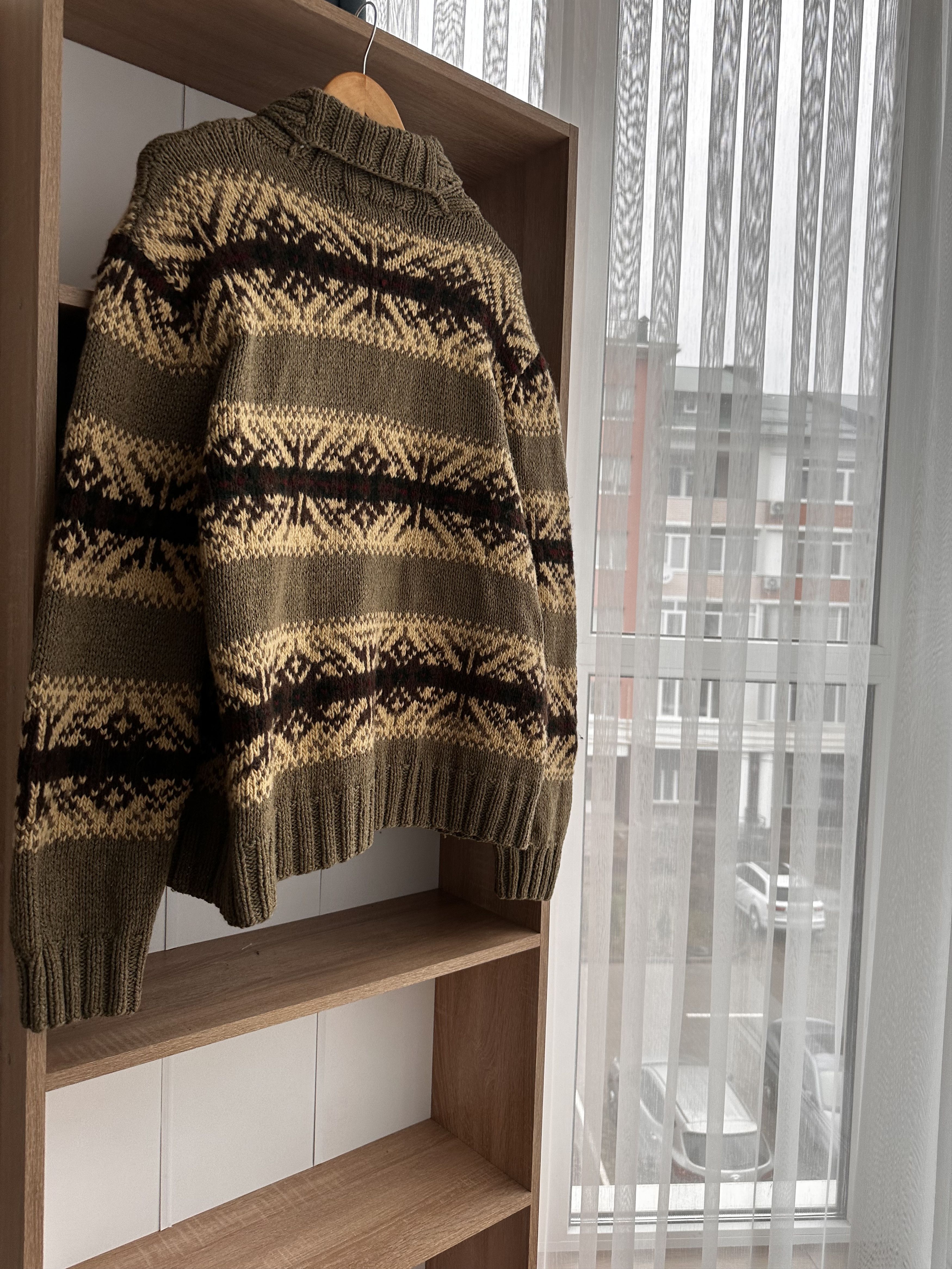 Polo Ralph Lauren Vintage Polo Ralph Lauren RRL Hand Knit Wool Pocket Sweater Size US L / EU 52-54 / 3 - 19 Thumbnail