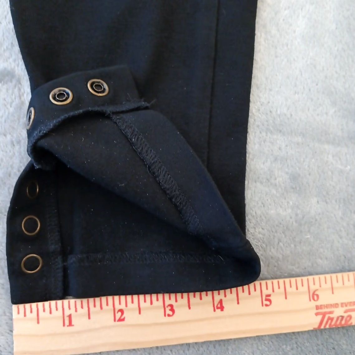 J. Jill J.Jill Pants Womens Small Black Skinny Pull On Stretch Ankle 30x26 Mid Rise Size 28" / US 6 / IT 42 - 6 Thumbnail