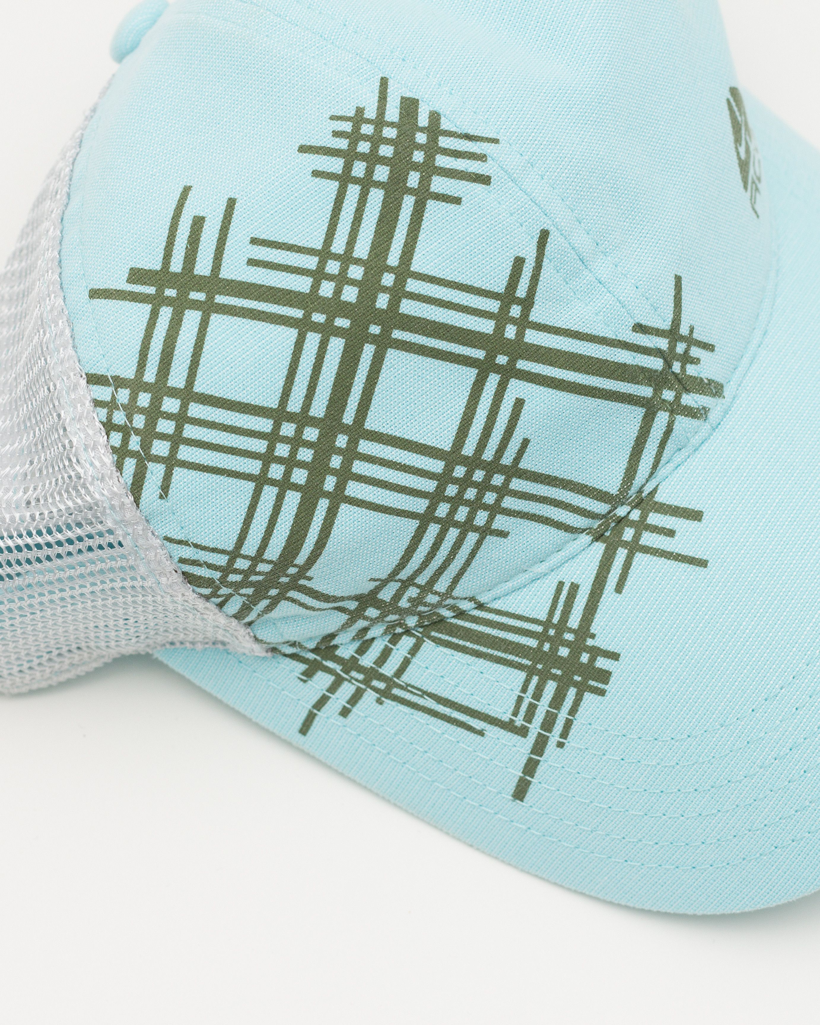 Nike ACG Rare Vintage 2006 Trucker Cap Aqua/Olive One Size Y2K Size ONE SIZE - 8 Thumbnail