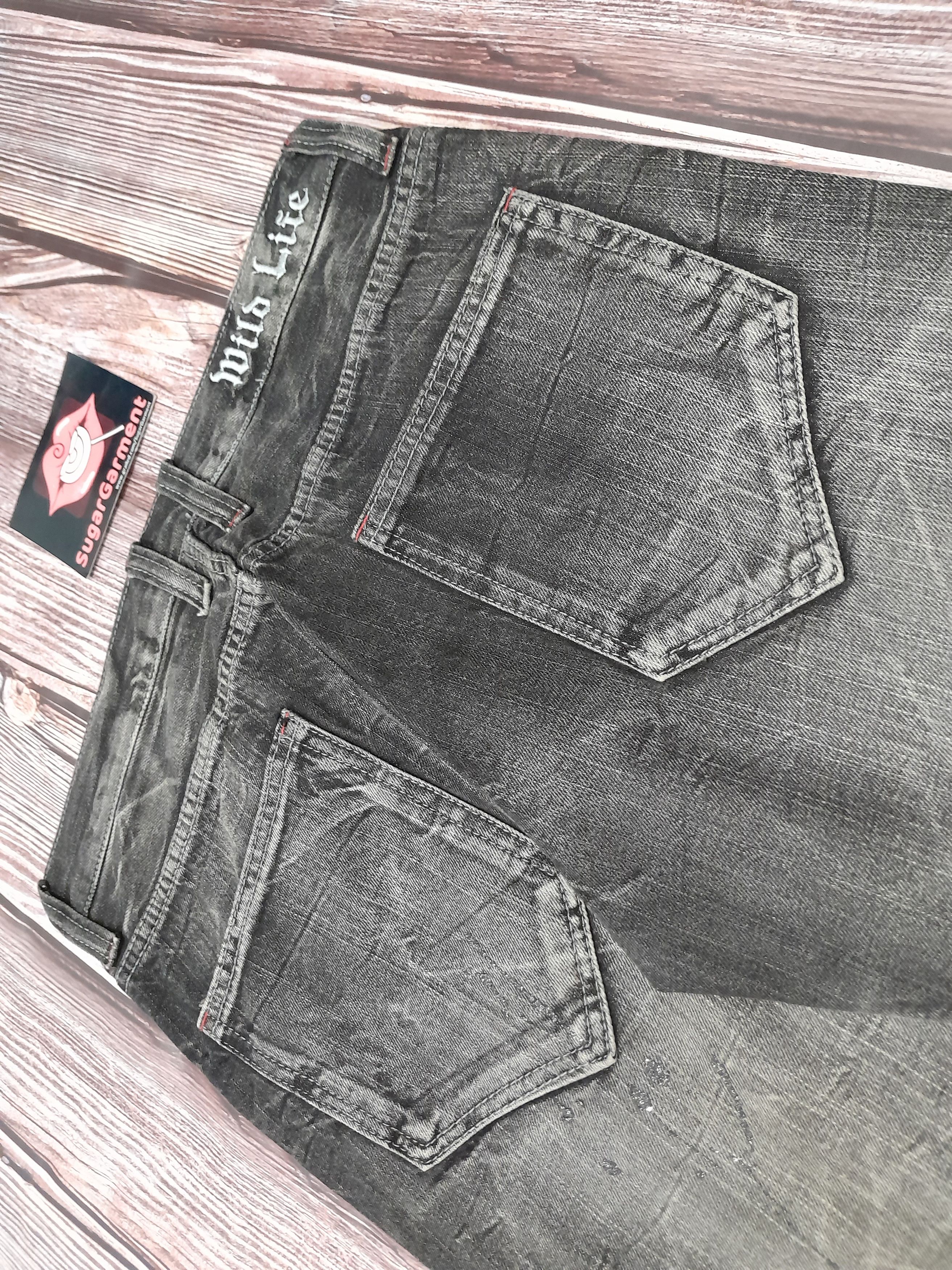 Japanese Brand × Vintage Japanese Brand Skull Wild Life Vintage Jeans Punk Size US 31 - 14 Thumbnail
