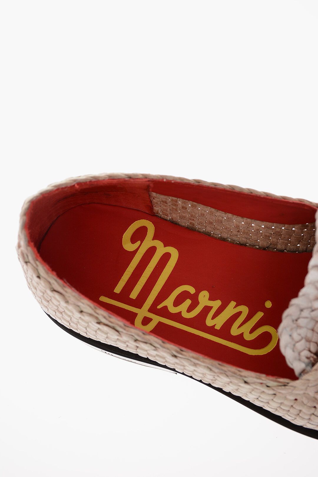 Marni o1y0225 Leather Loafers in Beige Size US 8 / EU 41 - 3 Thumbnail