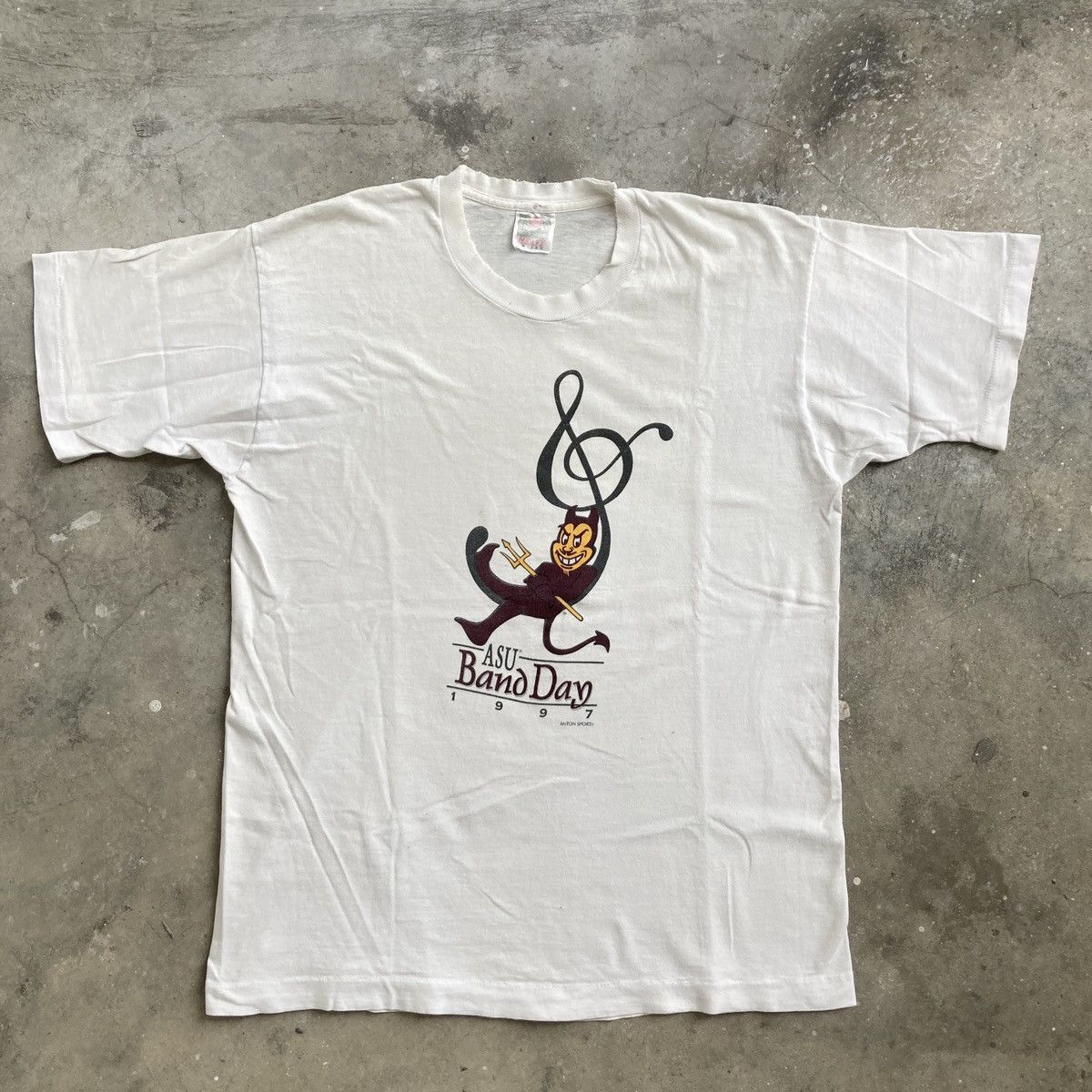 Vintage Vintage 1997 Asu Band day Size US M / EU 48-50 / 2 - 1 Thumbnail