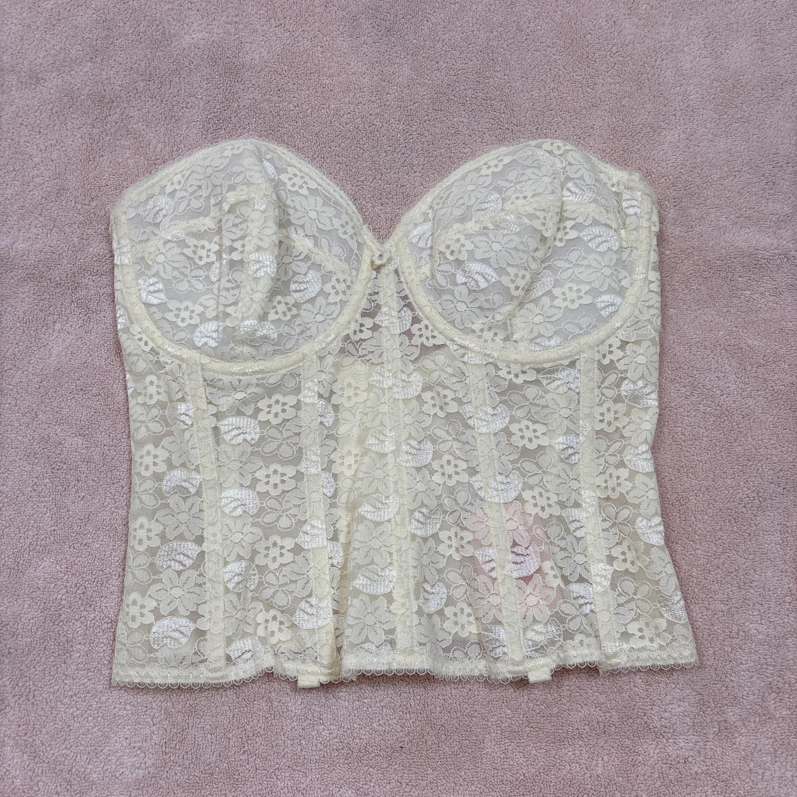Other y2k lace fairy corset top Size M / US 6-8 / IT 42-44 - 1 Thumbnail