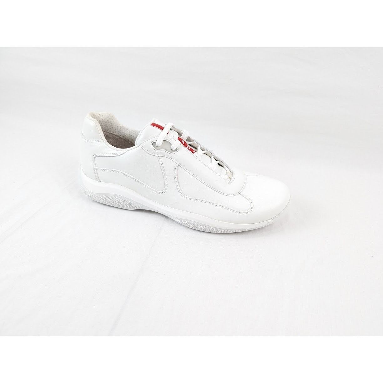 Prada o1rshd1 Cup Low-Top Sneakers in Bianco Size US 10 / EU 43 - 1 Thumbnail