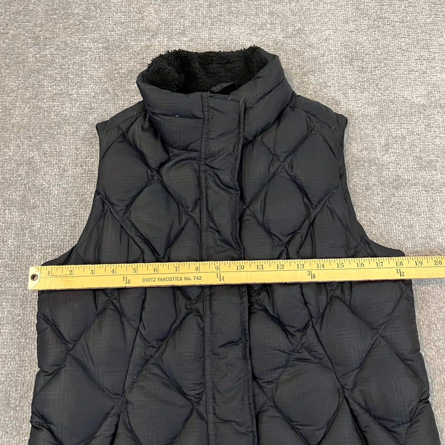 Eddie Bauer VINTAGE Eddie Bauer Vest Womens Medium Black Quilted EB650 Goose Down Puffer Outdoor Zip Jacket/Coat Stocks? Size M / US 6-8 / IT 42-44 - 4 Thumbnail
