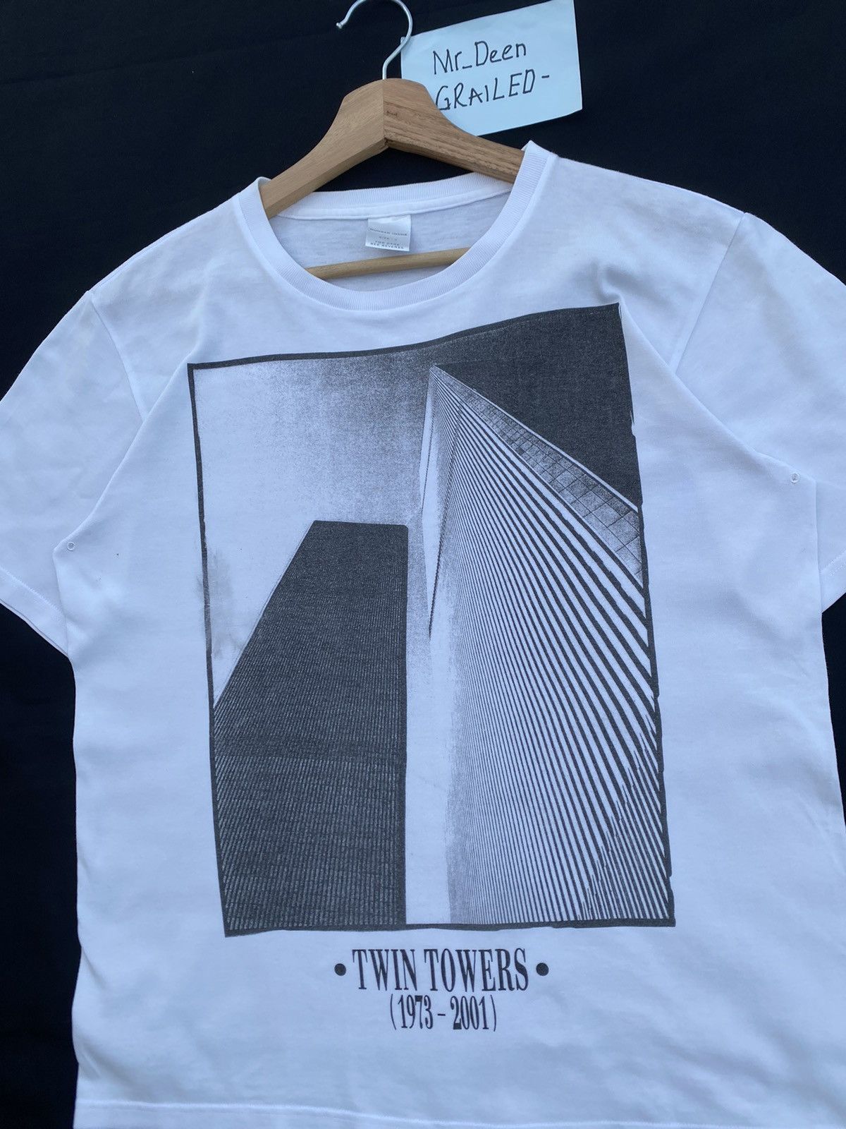 Number (N)ine Number Nine Takahiromiyashita 2002 Twin Towers Photo Tee Size US M / EU 48-50 / 2 - 7 Thumbnail