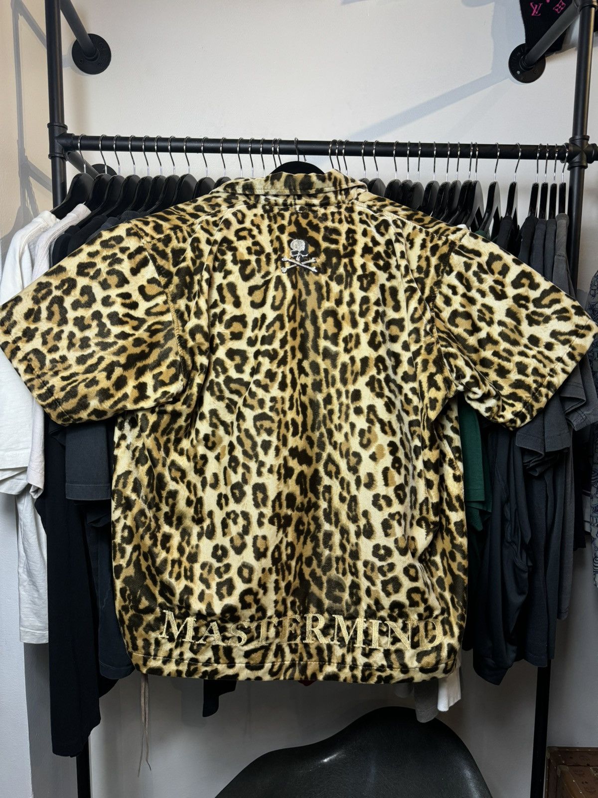 Mastermind Japan Mastermind Japan Cheetah Button Up Shirt New - Medium Size US M / EU 48-50 / 2 - 6 Thumbnail