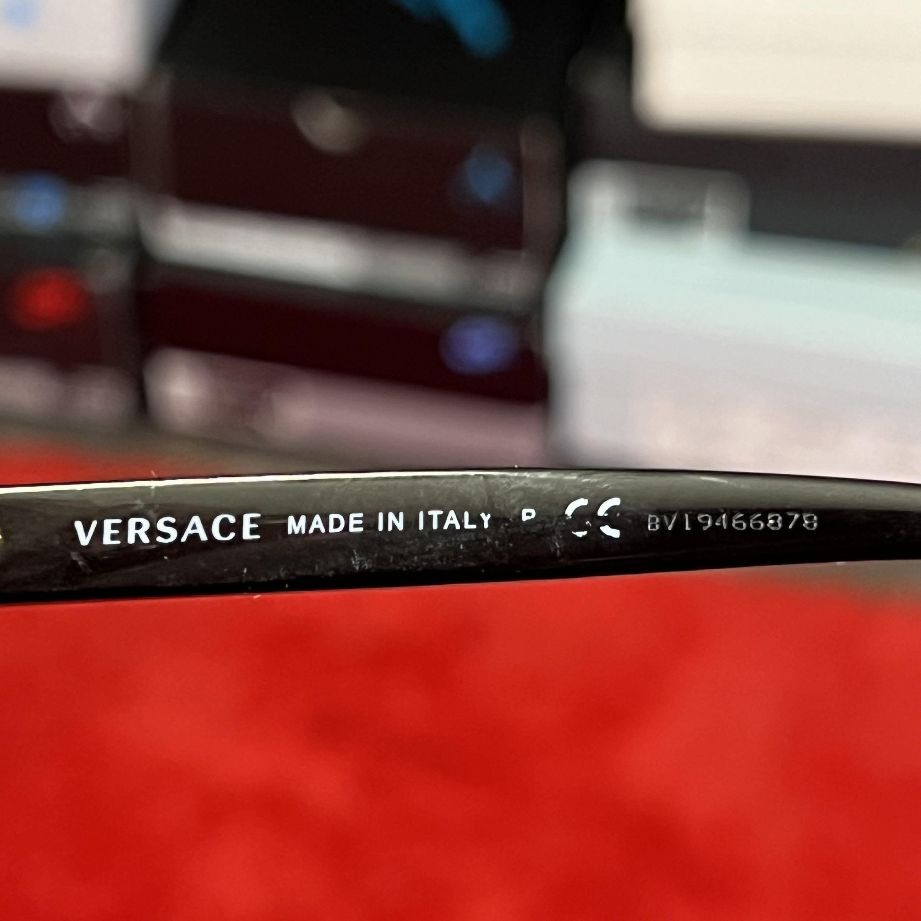 Versace Versace Glasses Black Gold Size ONE SIZE - 7 Thumbnail