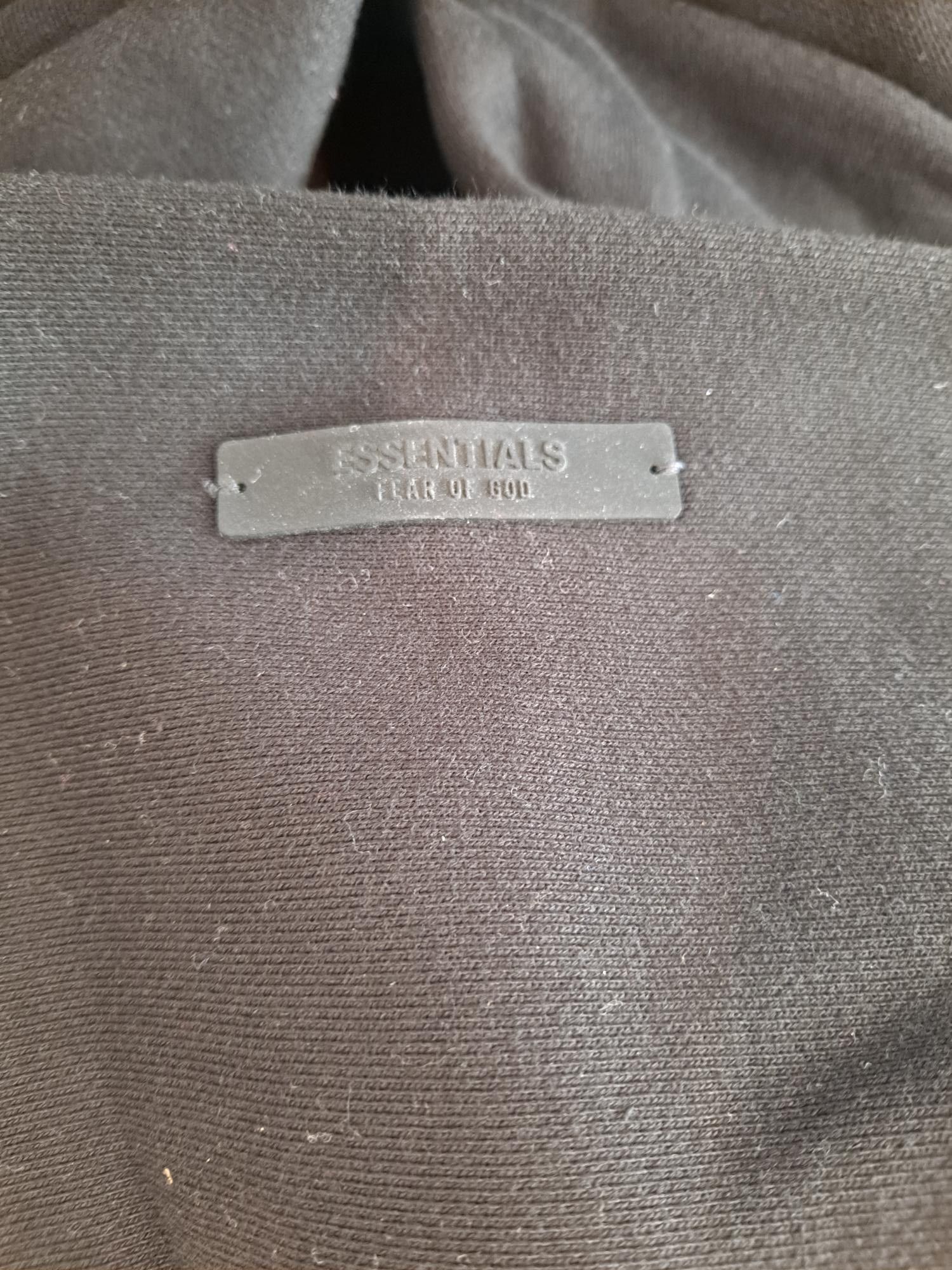Essentials Fear of God Essentials Fleece Hoodie Black Size L Size US L / EU 52-54 / 3 - 2 Thumbnail