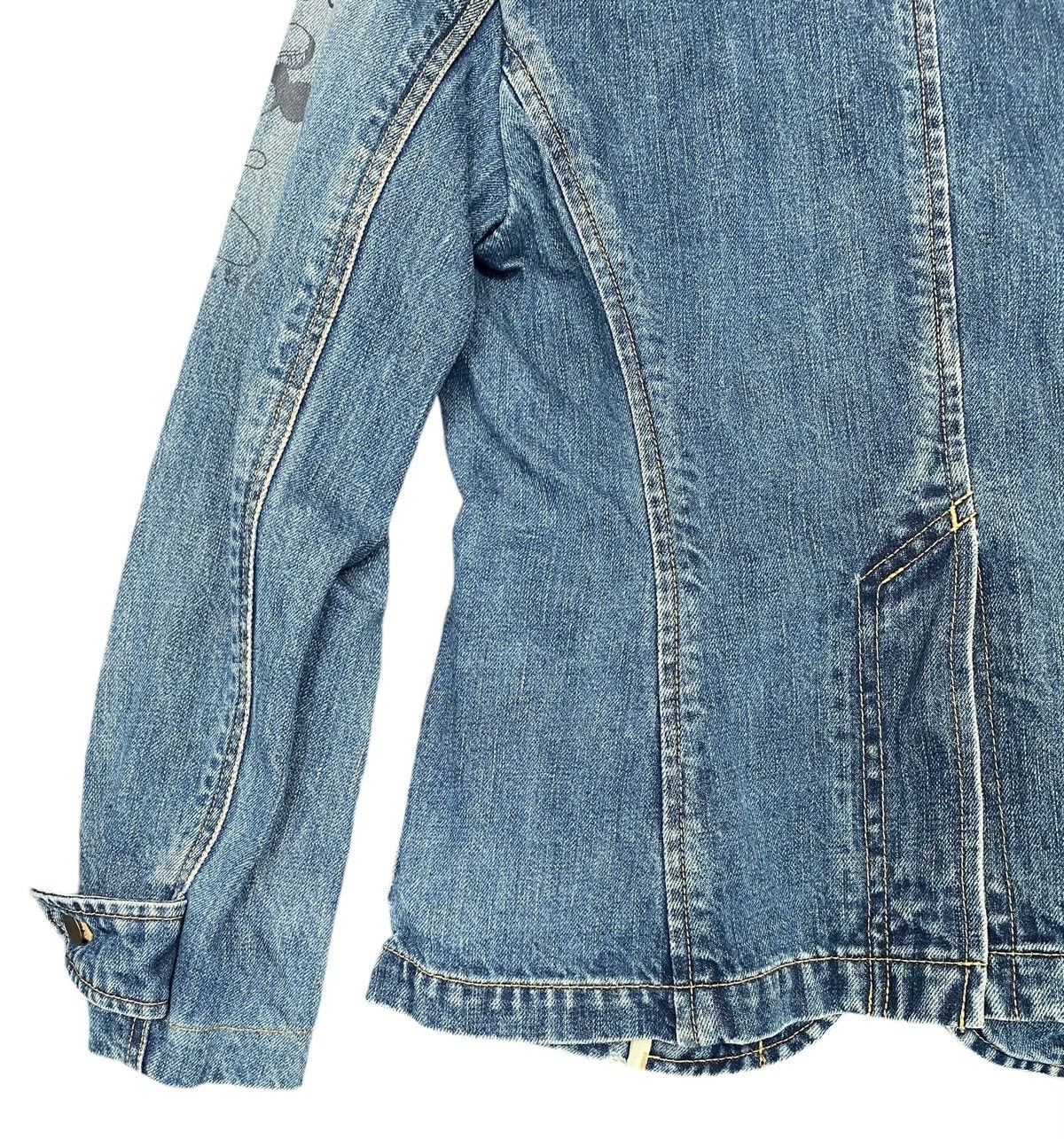 Disney × Vintage Vtg ARTISAN WALT DISNEY Denim Jacket Size XS / US 0-2 / IT 36-38 - 16 Thumbnail