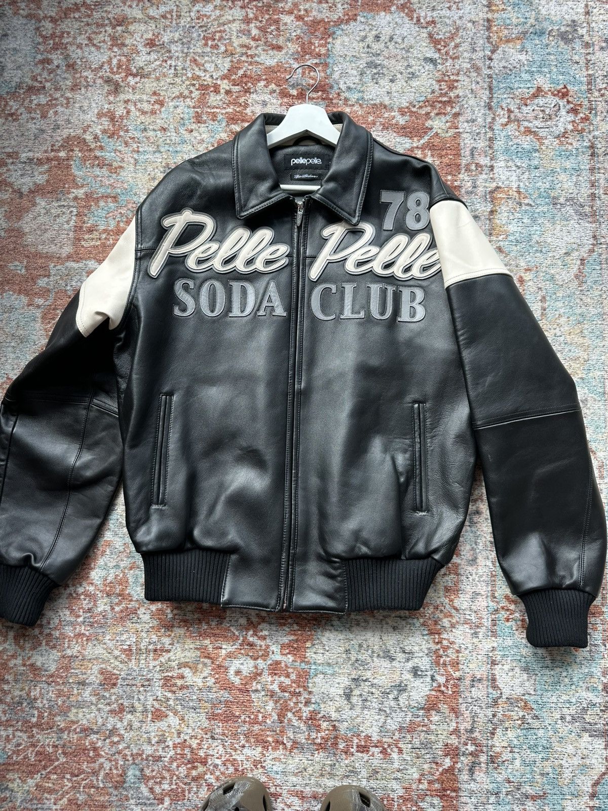 pelle pelle Soda Club 皮ジャケット 48 pelle pelle Soda Club 皮ジャケット 48
