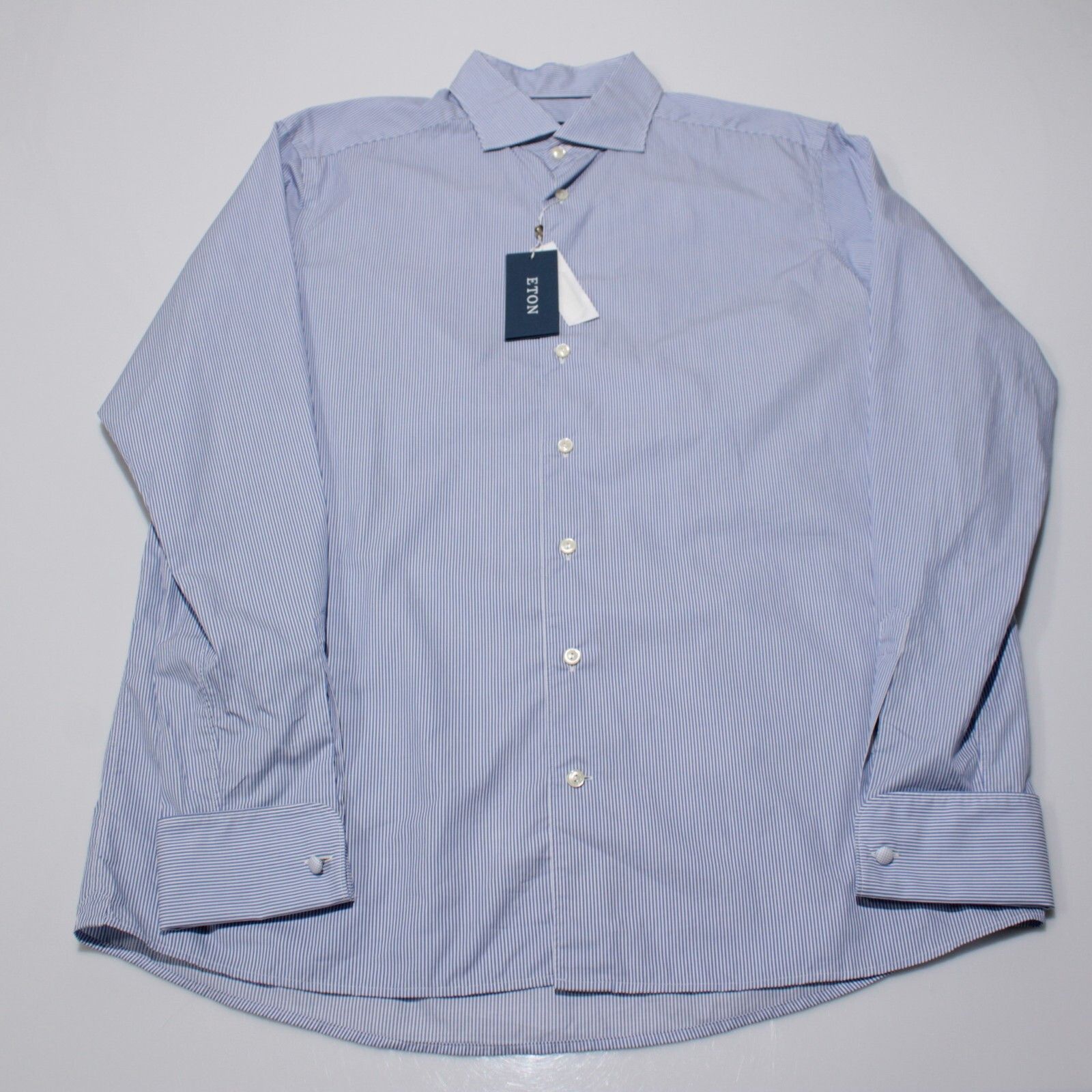Eton Eton New with tags Shirt Size XL US In Blue Size US XL / EU 56 / 4 - 3 Thumbnail