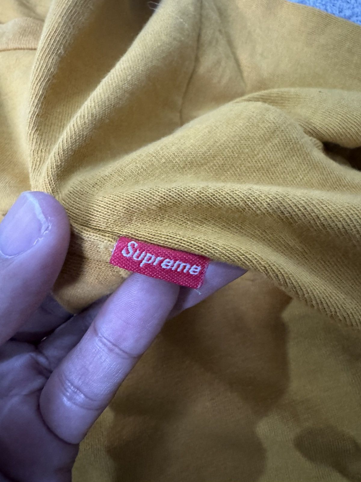 Supreme SUPREME BASIC POCKET YELLOW LONGSLEEVE SHIRT Size US M / EU 48-50 / 2 - 5 Thumbnail