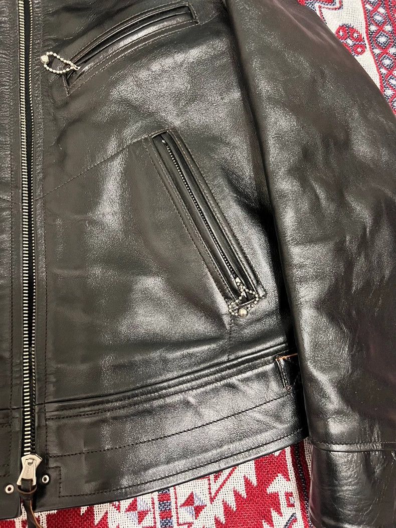 Freewheelers Freewheelers Freewheelers Black Leather Jacket in Good Con Size US S / EU 44-46 / 1 - 5 Thumbnail