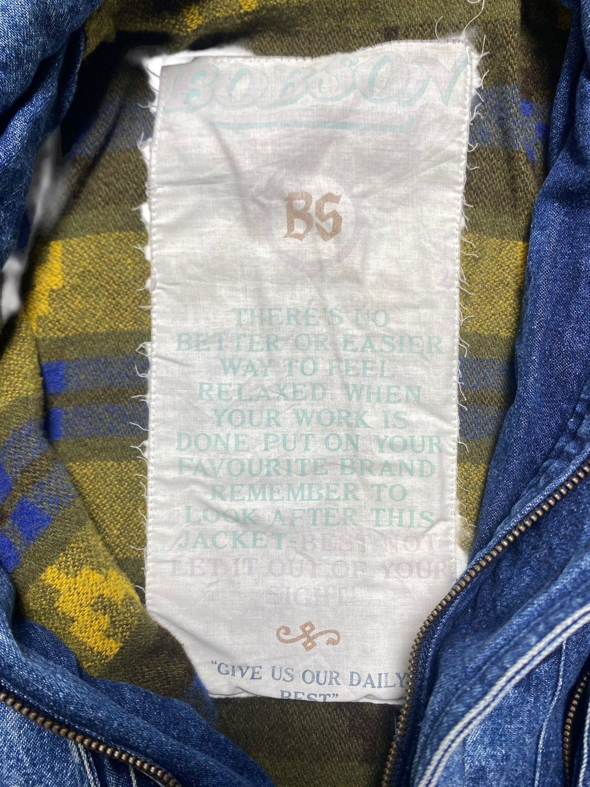 Japanese Brand VINTAGE BOBSON DENIM JACKET Size US XL / EU 56 / 4 - 9 Thumbnail