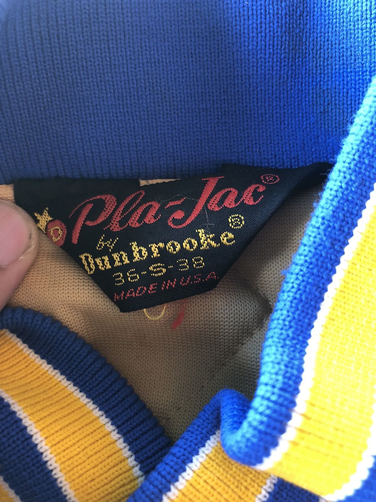 Dunbrooke Vintage 80's Pla Jac by Dunbrooke Network Bomber Jacket Size US S / EU 44-46 / 1 - 11 Thumbnail