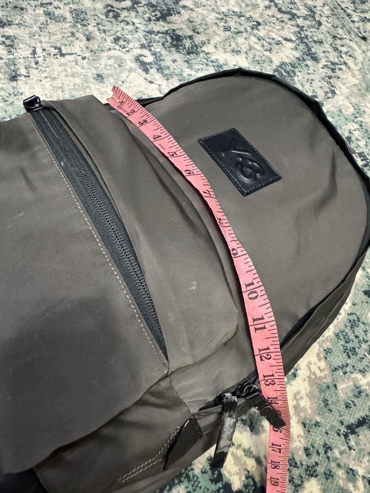 Adidas ADIDAS Y-3 YOHJI YANAMOTO METALLIC GREY BAGPACK Size ONE SIZE - 9 Thumbnail