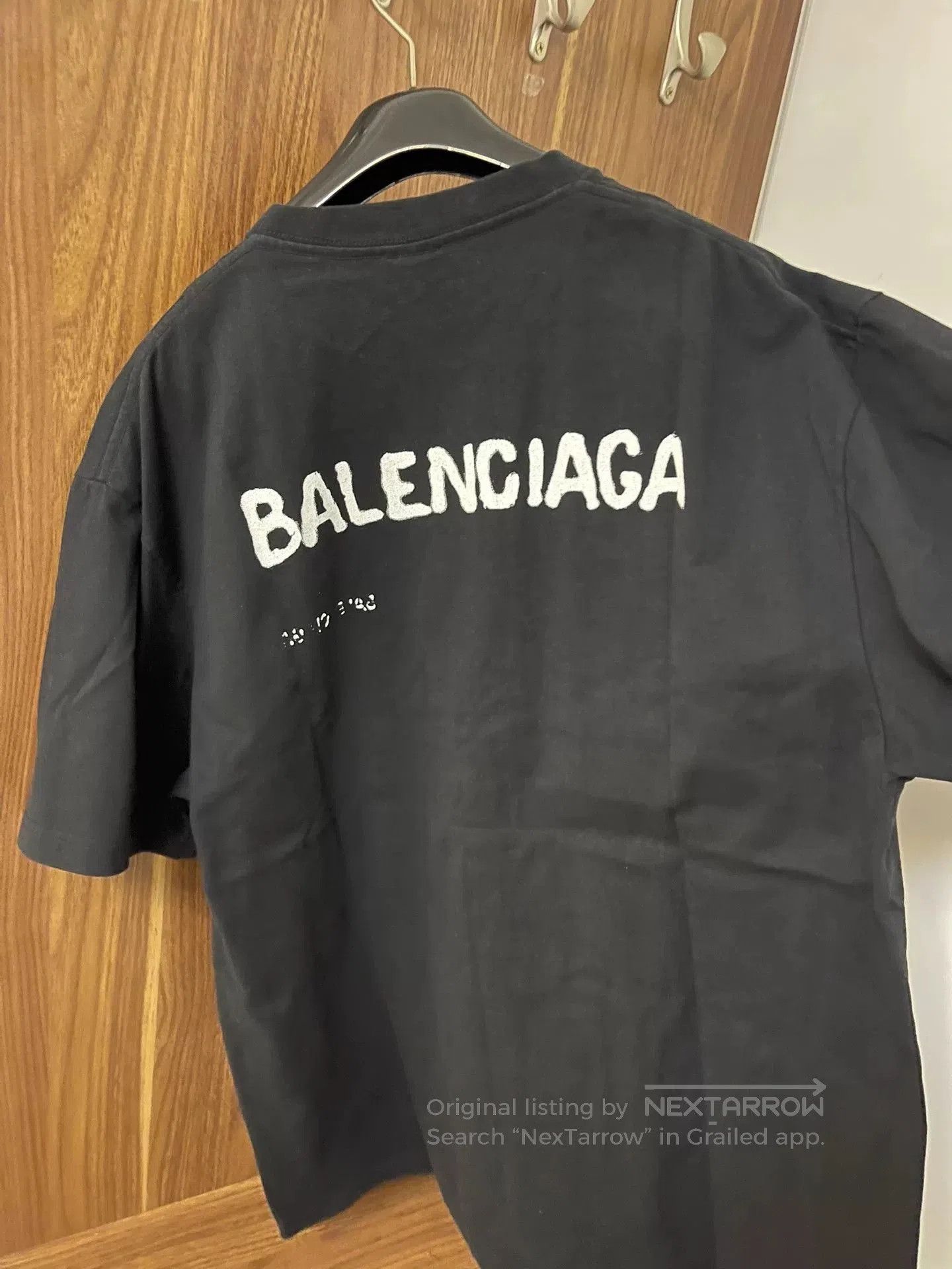 Balenciaga Balenciaga Men's Black T-Shirt. Size US L / EU 52-54 / 3 - 3 Thumbnail