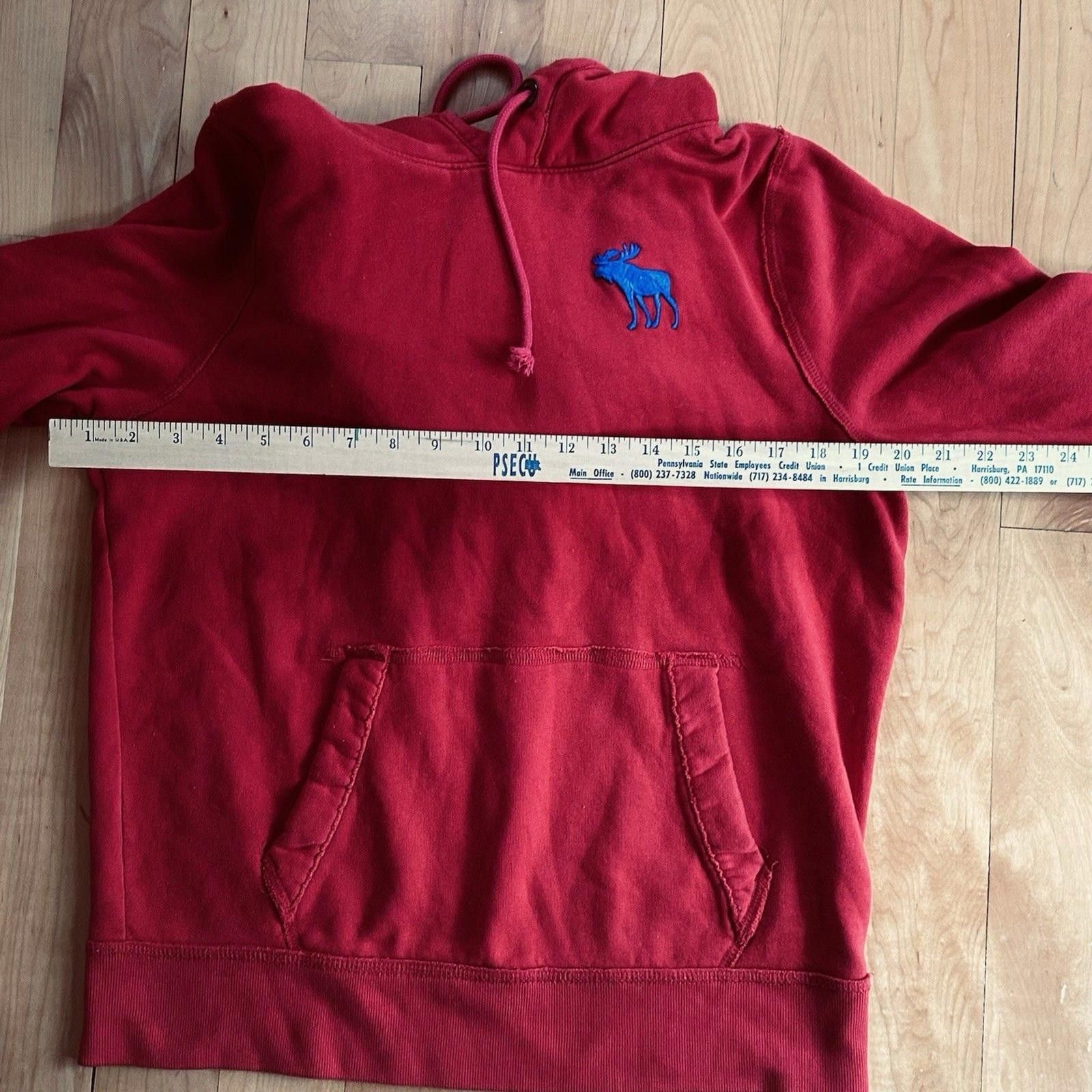 Abercrombie & Fitch VINTAGE 90's-Y2K Abercrombie & Fitch Hoodie Moose Sweatshirt Size US M / EU 48-50 / 2 - 5 Thumbnail