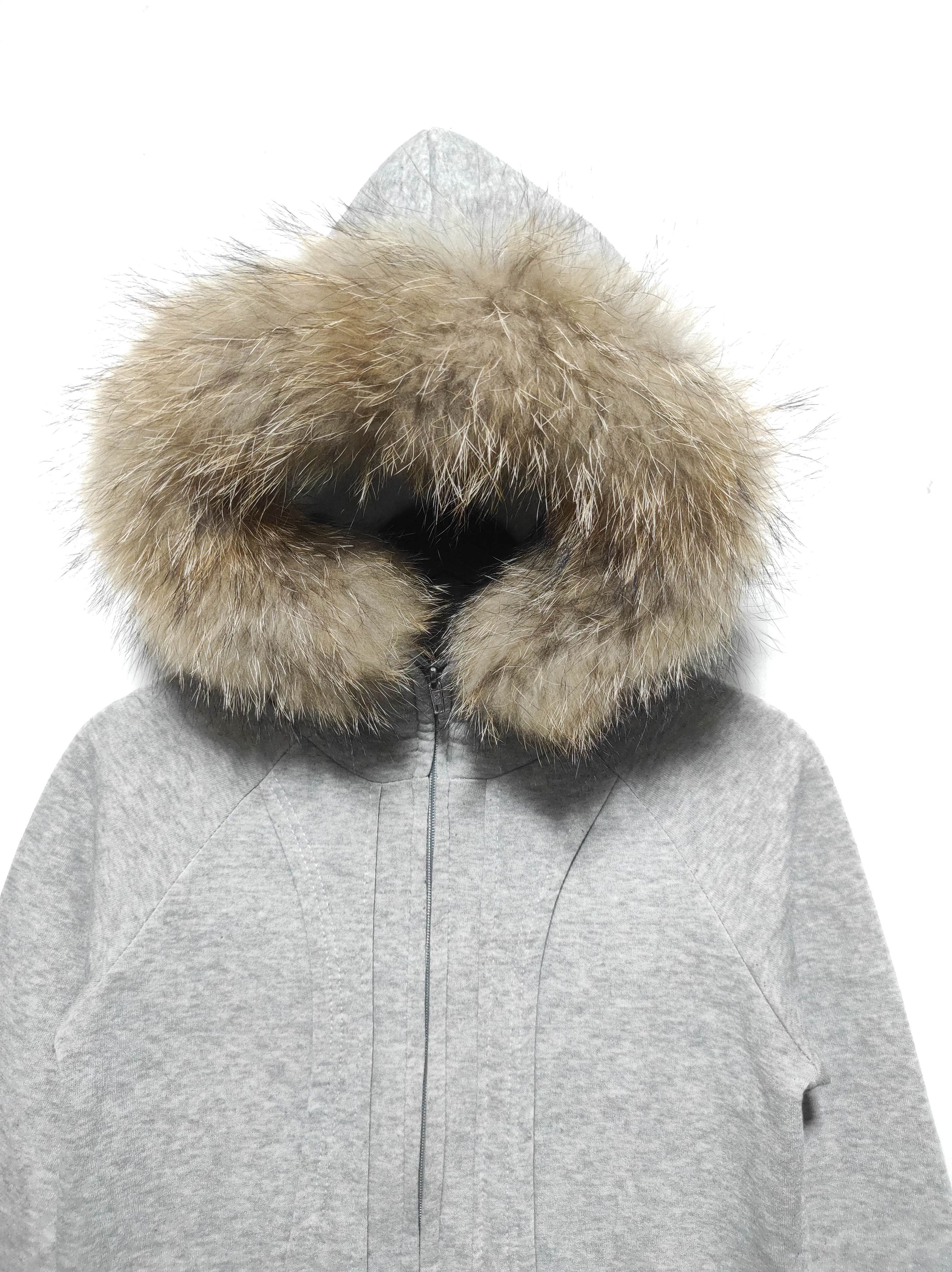 Hysteric Glamour Gray Zipper Fur Hoodie i6w9 Lgb Style Size S / US 4 / IT 40 - 5 Thumbnail