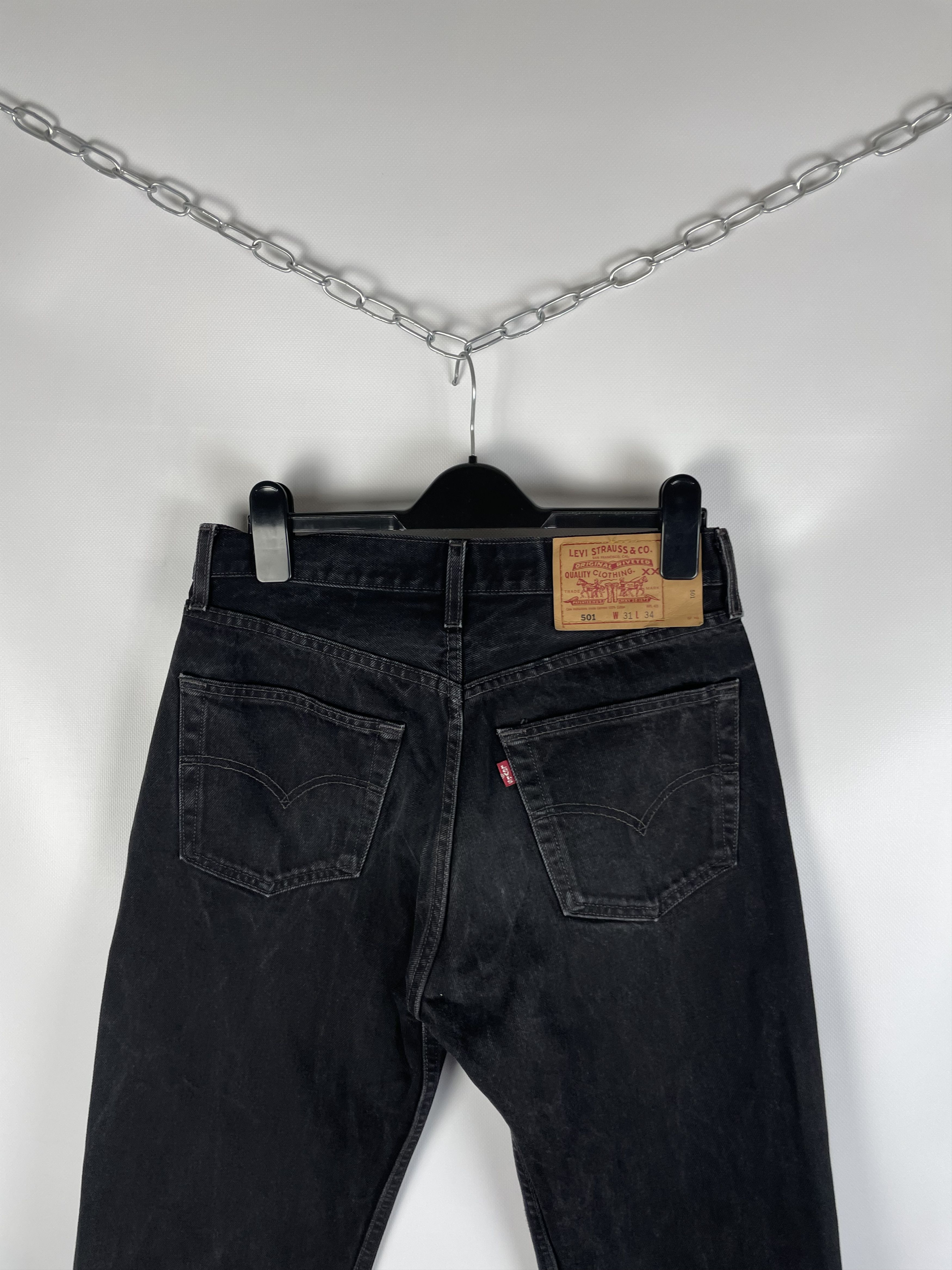 Levi's Vintage Levi’s 501 Jeans Denim Pants Size US 31 - 3 Thumbnail