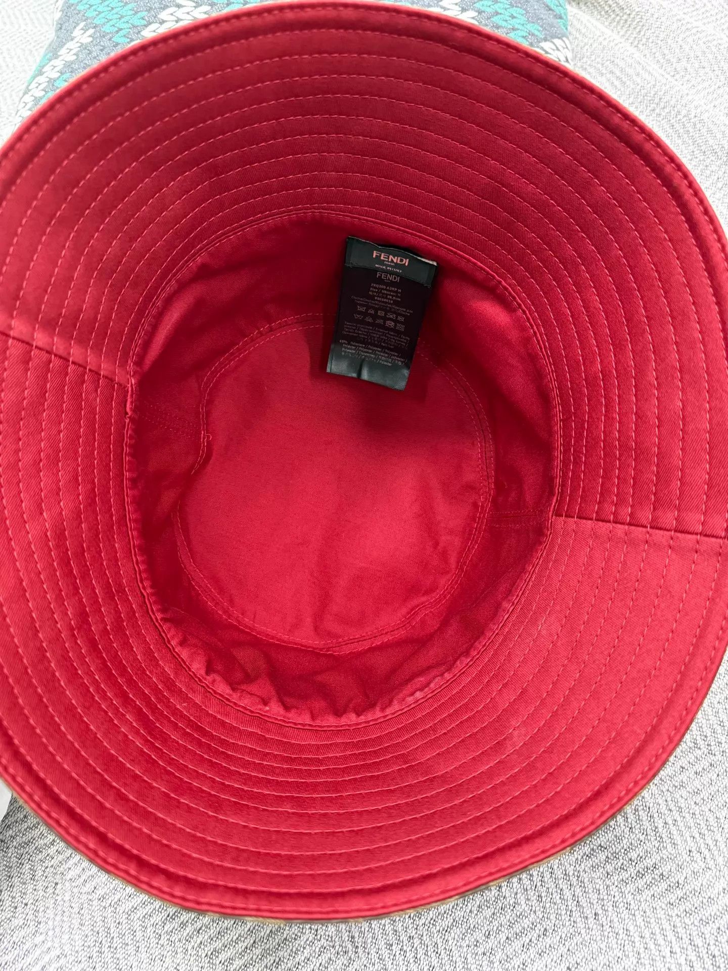 Fendi Fendi FF Monogram Fisherman Hat 59 Size ONE SIZE - 4 Thumbnail