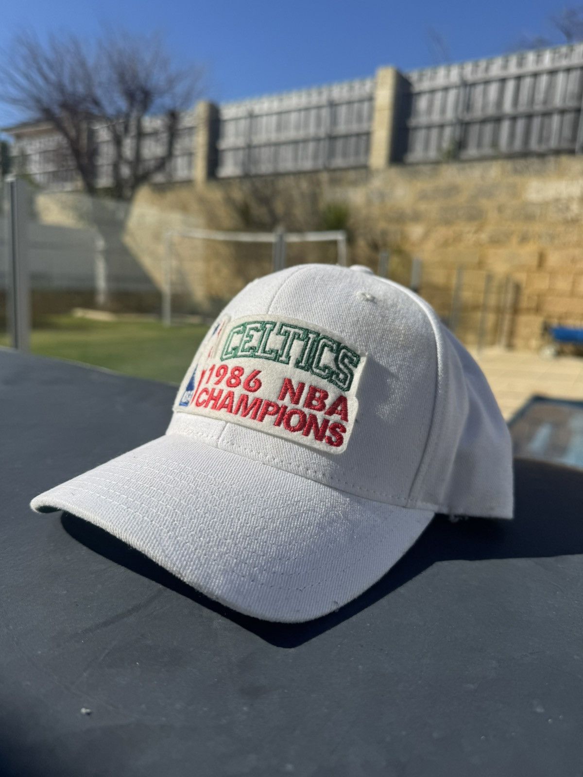 Mitchell & Ness Boston Celtics 1984 World Champions Cap – Rare Vintage Size ONE SIZE - 1 Thumbnail
