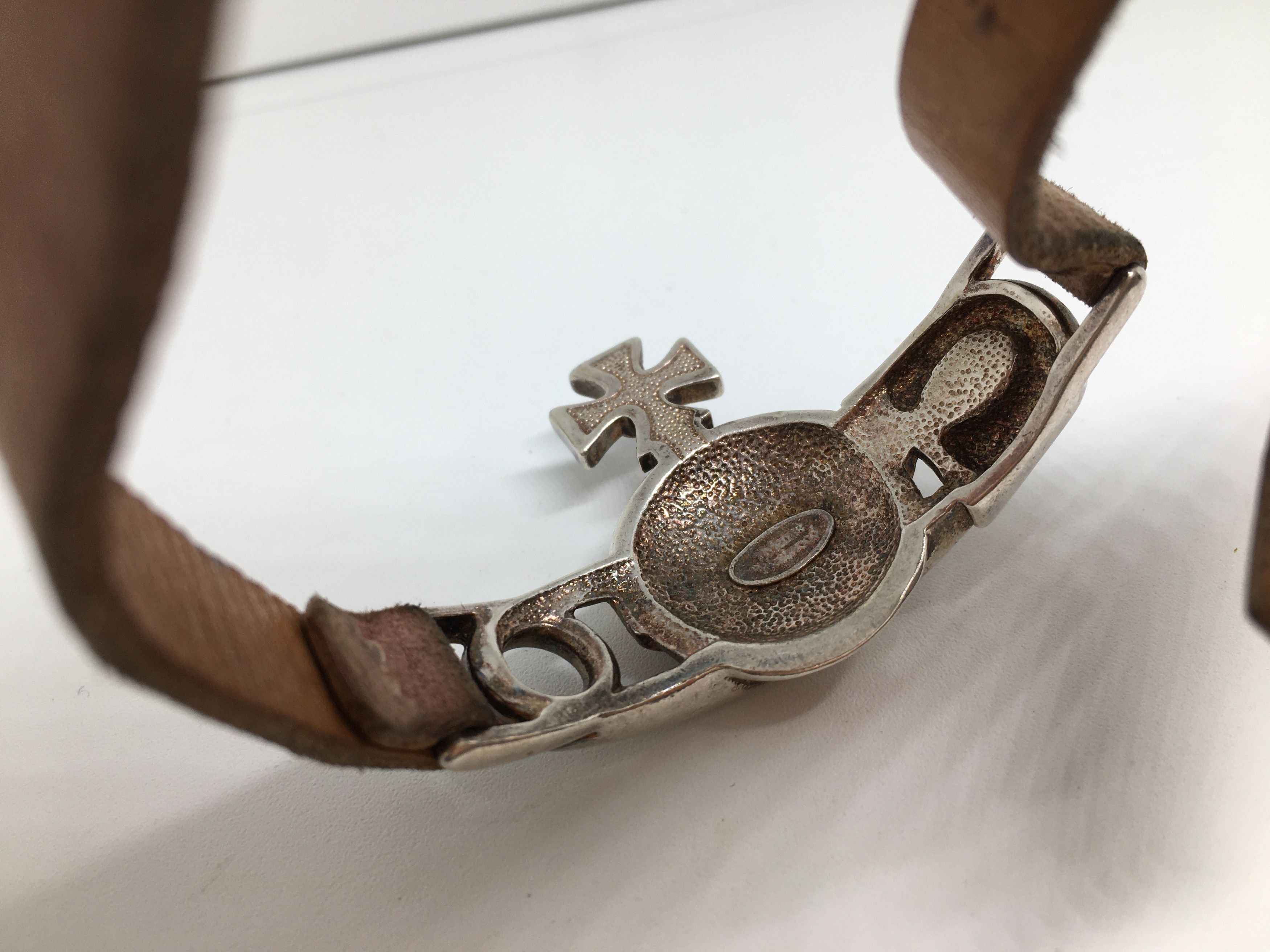 Vivienne Westwood Vintage Vivienne Westwood Leather Necklace Size ONE SIZE - 4 Thumbnail
