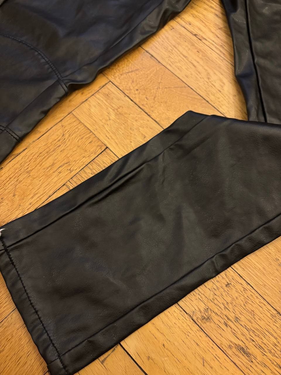 Miss Sixty Miss sixty leather women pants NEW Y2K style Size 30" / US 8 / IT 44 - 4 Thumbnail
