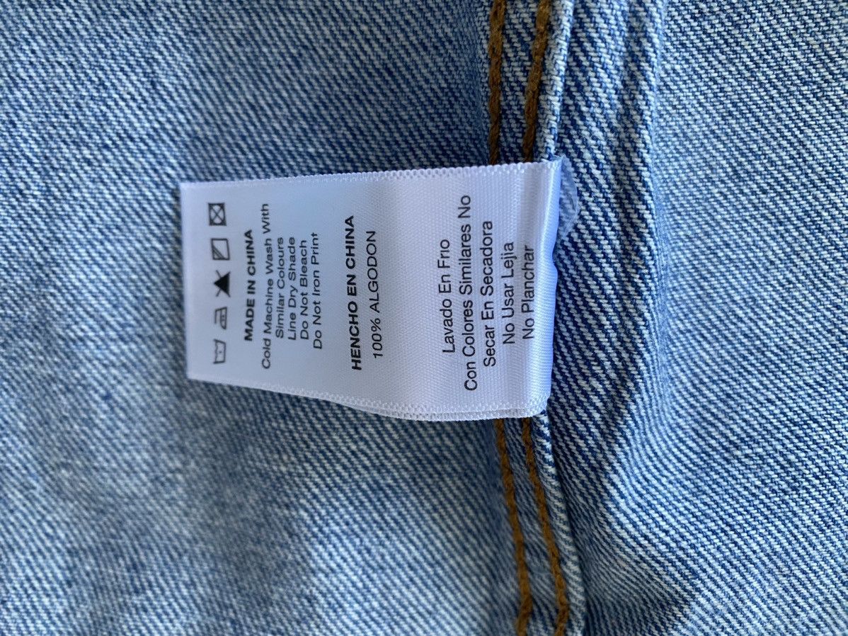 Butter Goods × DENIM TEARS Butter Goods “Denim Tears Style” Denim Zip-Up Jacket Size US L / EU 52-54 / 3 - 5 Thumbnail