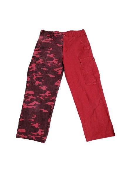 Japanese Brand Camo Cargo Pant Size US 31 - 1 Thumbnail