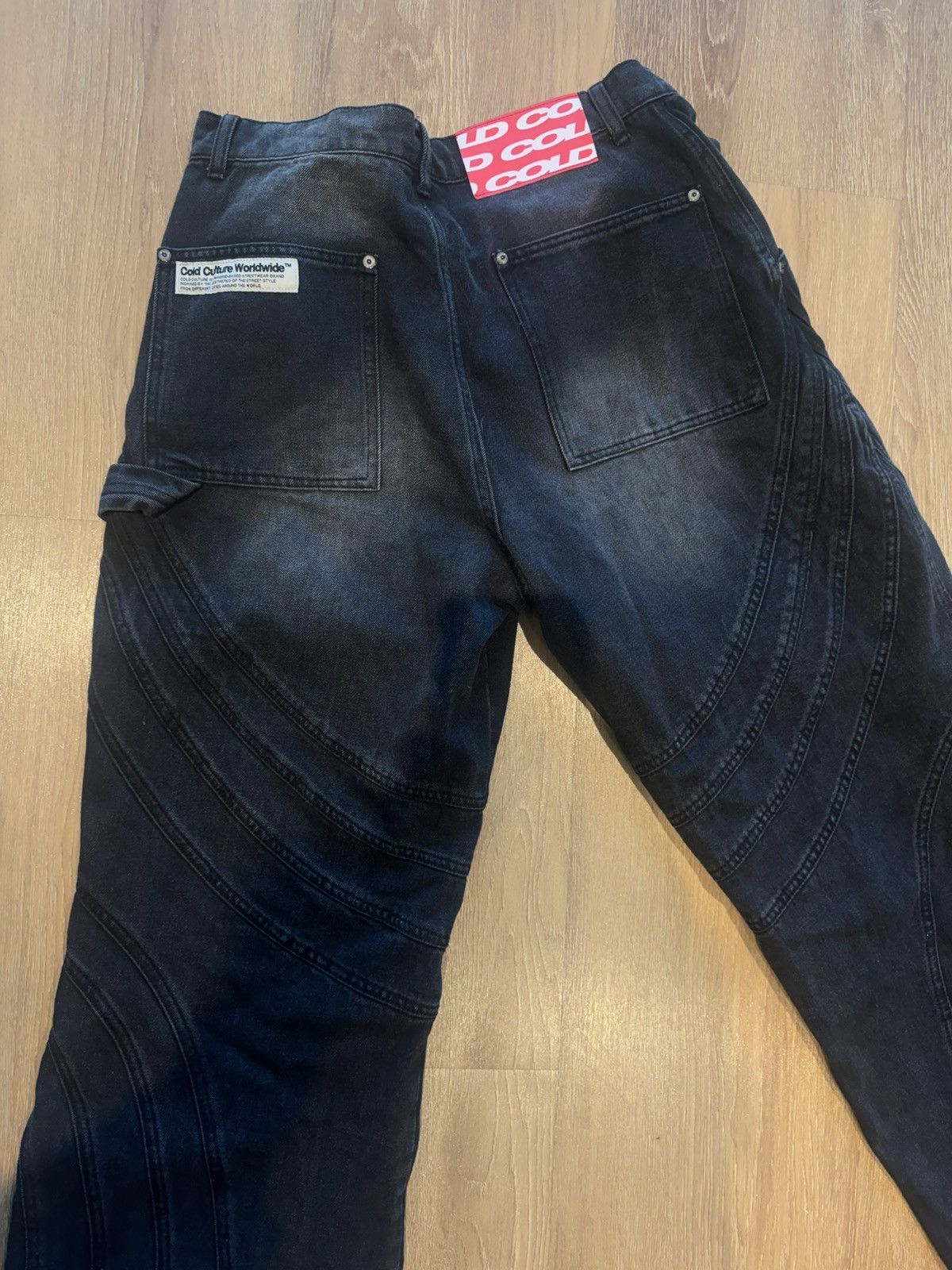 Cold Culture Baggy Faded Denim Maze