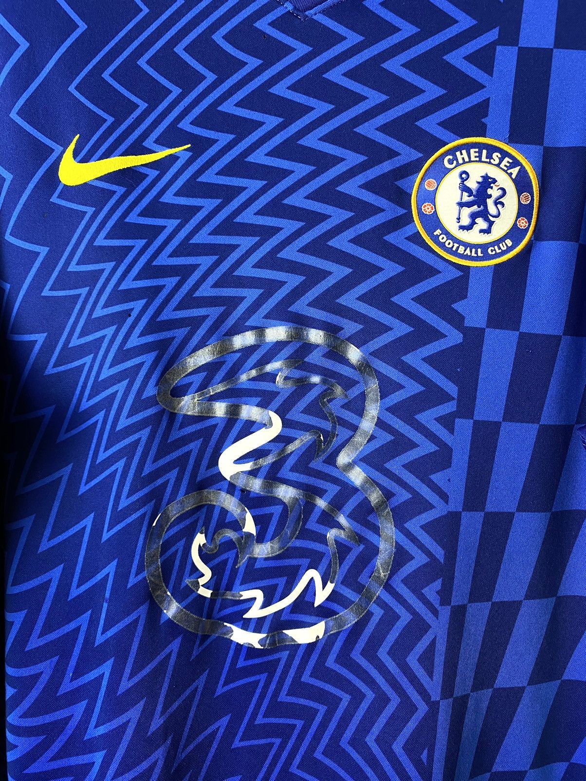 Nike Nike Chelsea Soccer Jersey T Shirt Size US XXL / EU 58 / 5 - 4 Thumbnail