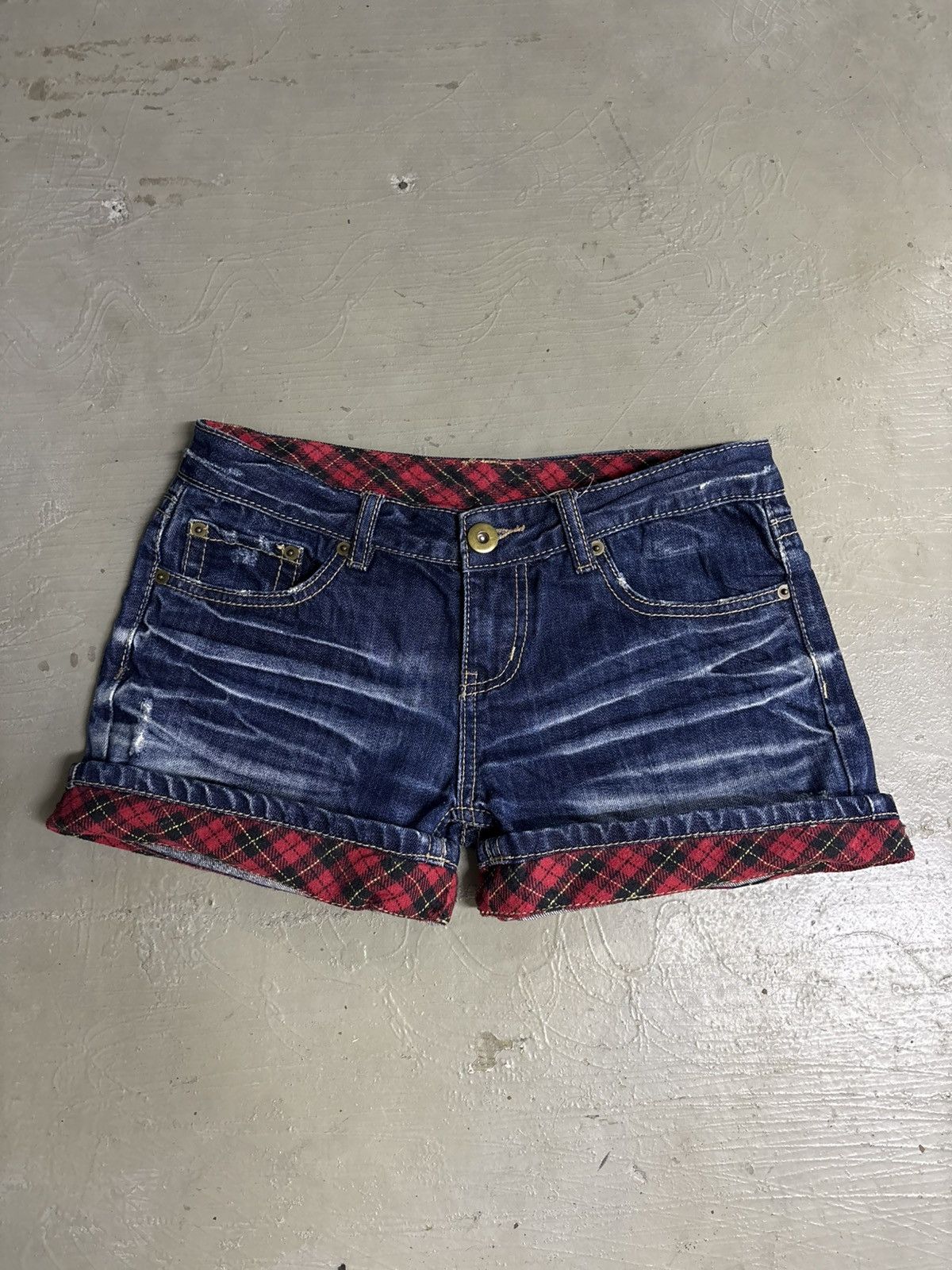 If Six Was Nine RNA H Naoto Acid Wash Japanese brand Denim shorts Size 31" - 1 Thumbnail