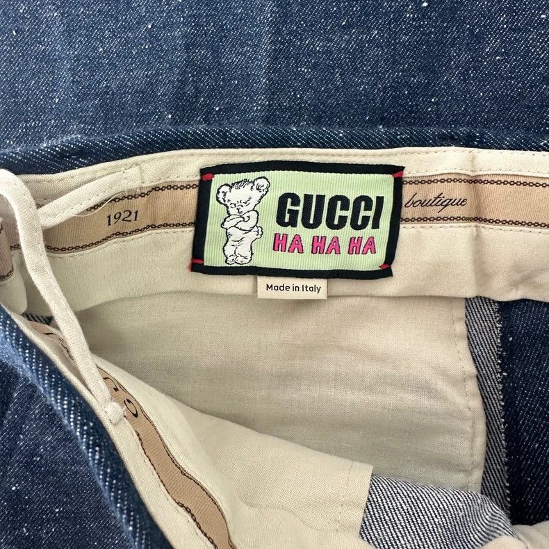 Gucci GucciDark blue simple rolled-up casual pants 2503-Nextarrow Size US 28 / EU 44 - 4 Thumbnail