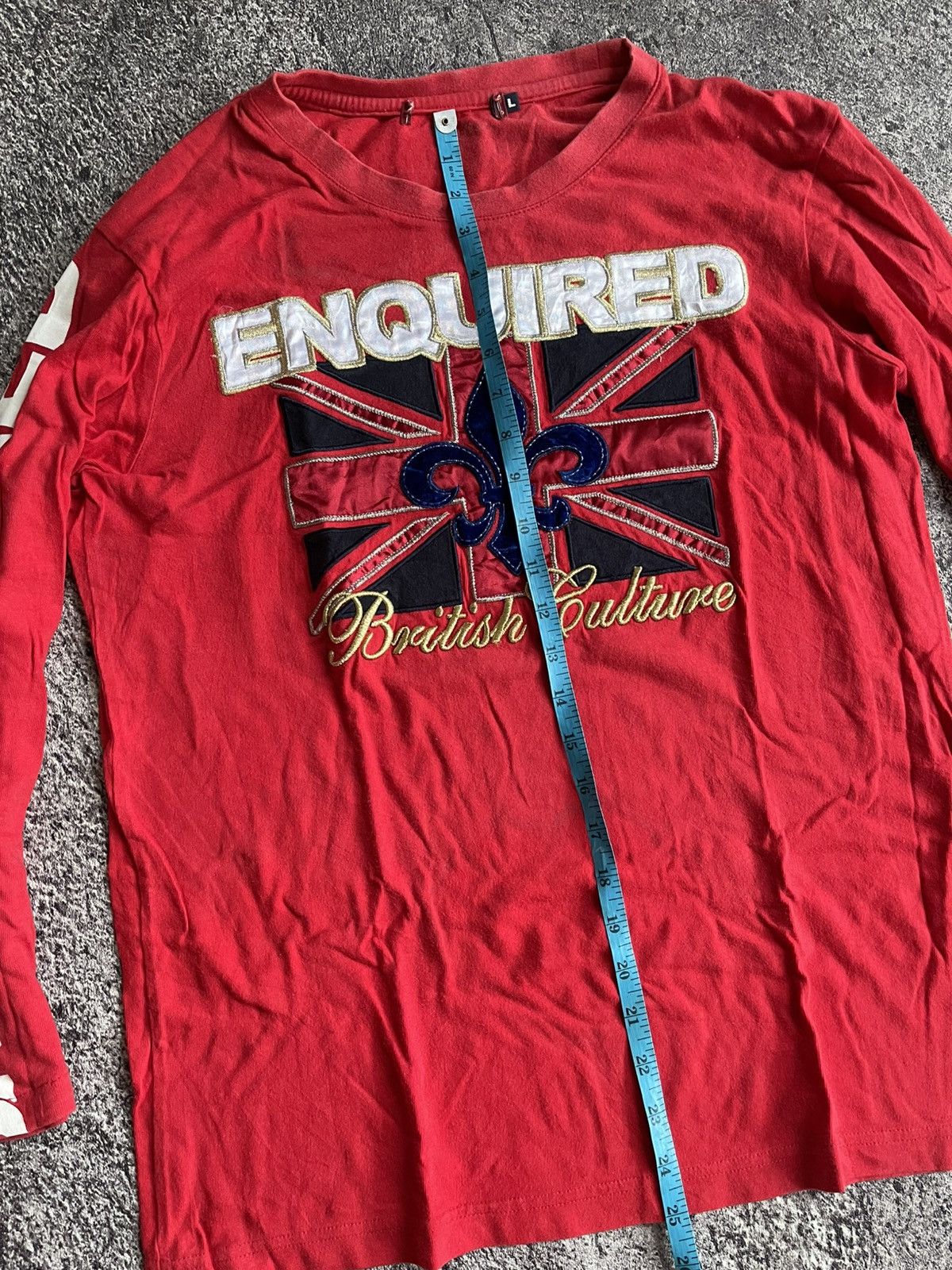 Japanese Brand Y2k Ask Enquired ifsixwasnine long sleeve Size US L / EU 52-54 / 3 - 7 Thumbnail