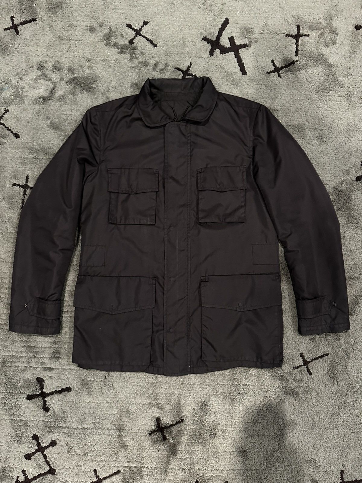 Yves Saint Laurent Yves Saint Laurent Nylon Cargo Jacket Size US L / EU 52-54 / 3 - 1 Thumbnail
