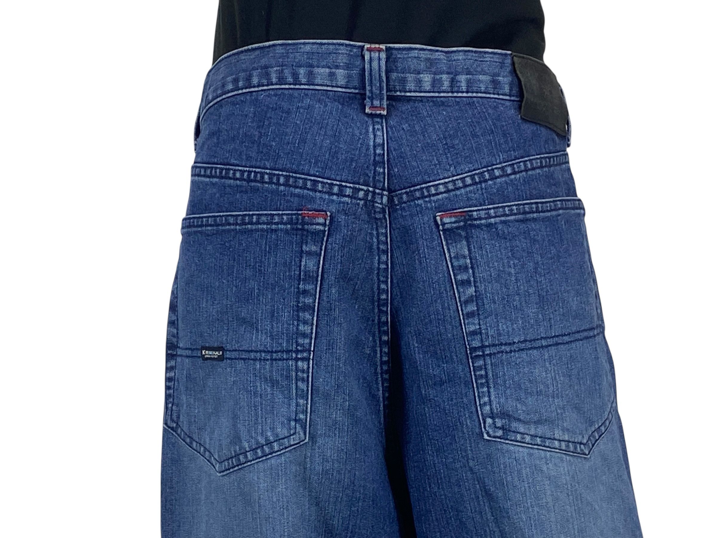 Japanese Brand Kriminal Jeans Hip Hop Skateboards Baggy Pants Size US 36 / EU 52 - 5 Thumbnail