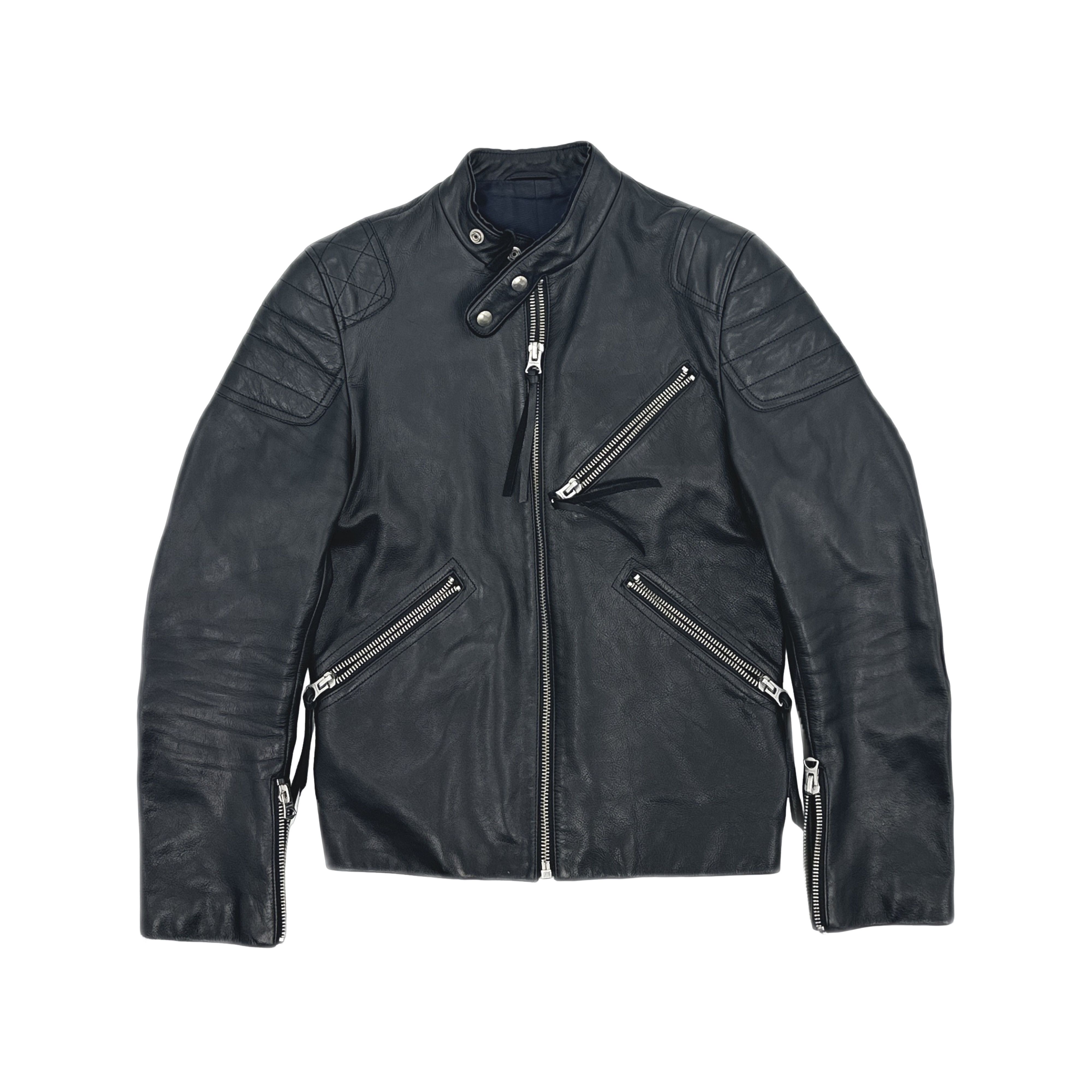 Acne Studios Acne Studios Oliver Calf Leather Jacket 46 Size US S / EU 44-46 / 1 - 1 Thumbnail