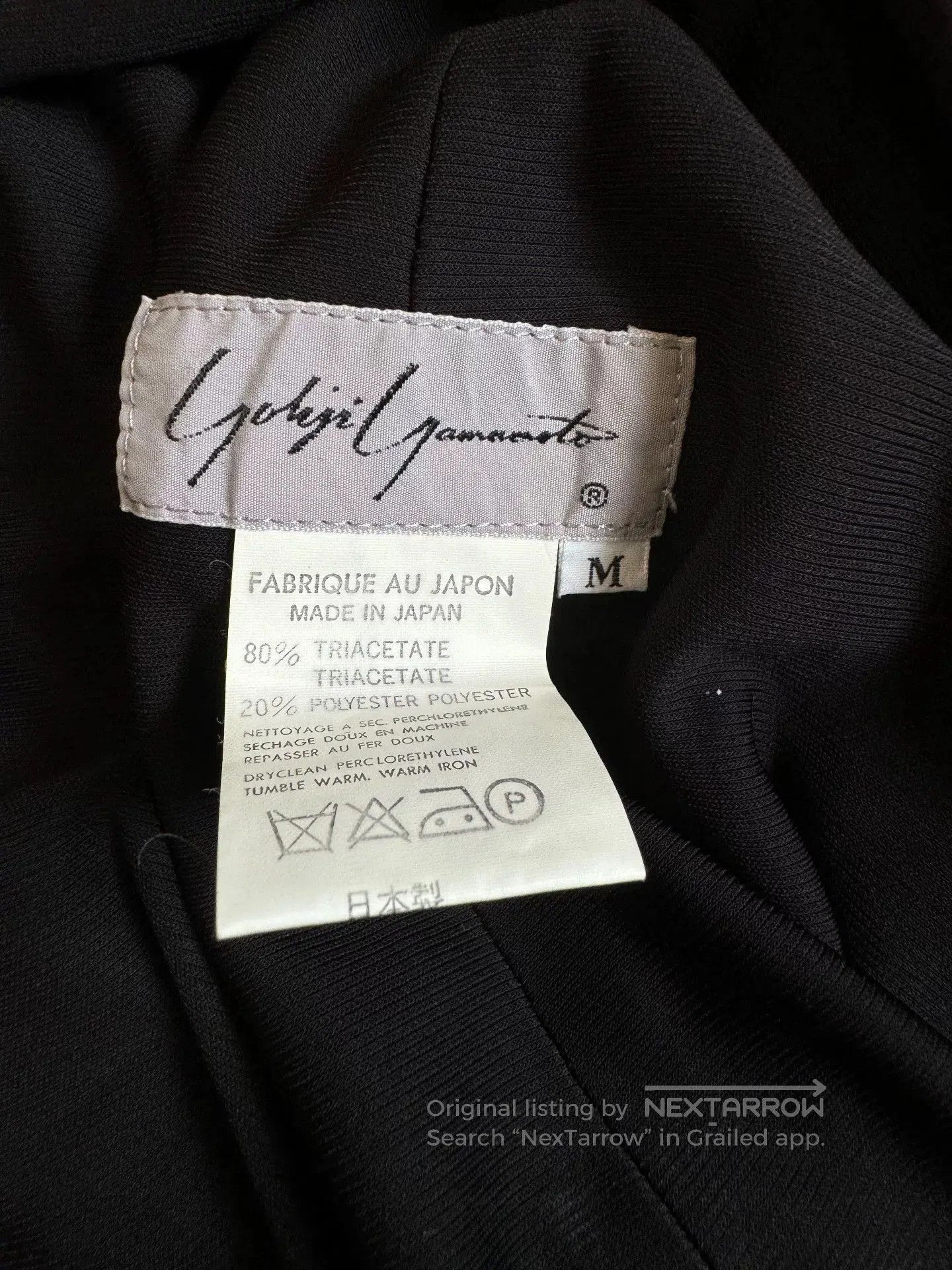 Yohji Yamamoto Yohji Yamamoto Draped Black Top. Size M / US 6-8 / IT 42-44 - 6 Thumbnail