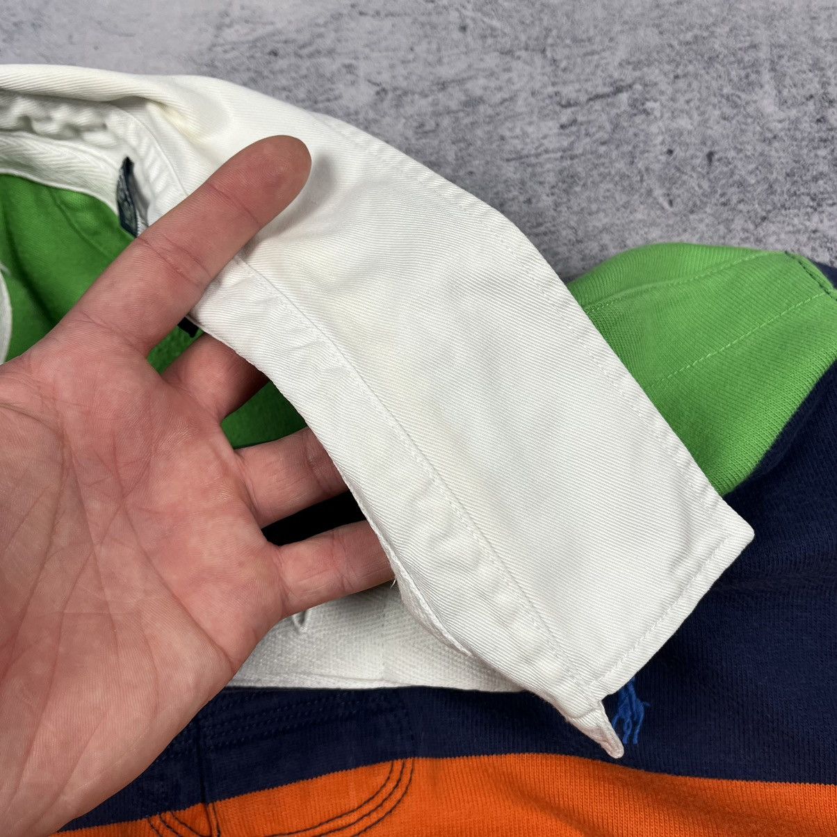 Polo Ralph Lauren Vintage Polo Ralph Lauren rare stripped rugby shirt 90’s Size US M / EU 48-50 / 2 - 15 Thumbnail