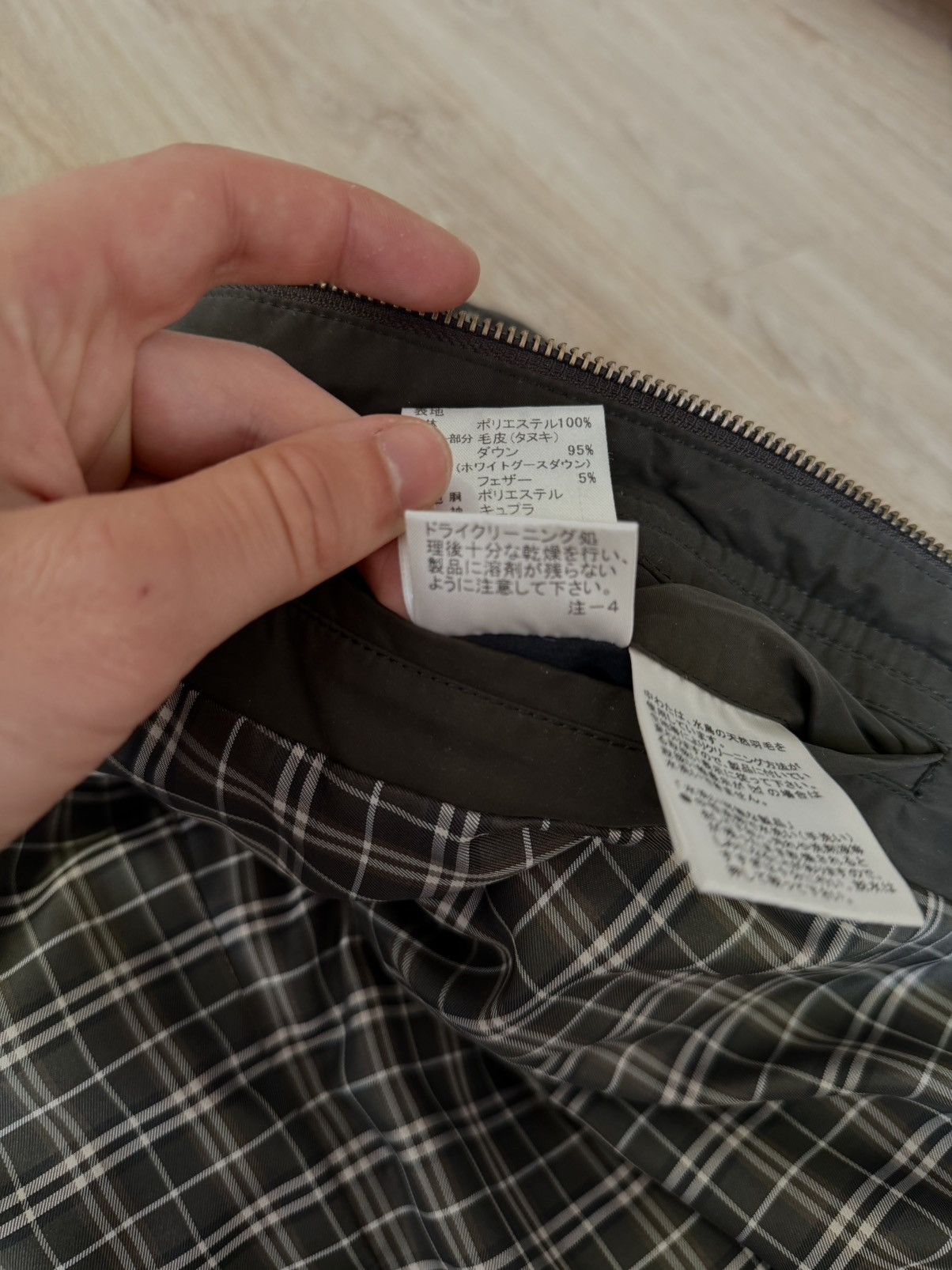 Burberry '00 Japanese Burberry Fur Puffer Jacket Size US M / EU 48-50 / 2 - 9 Thumbnail