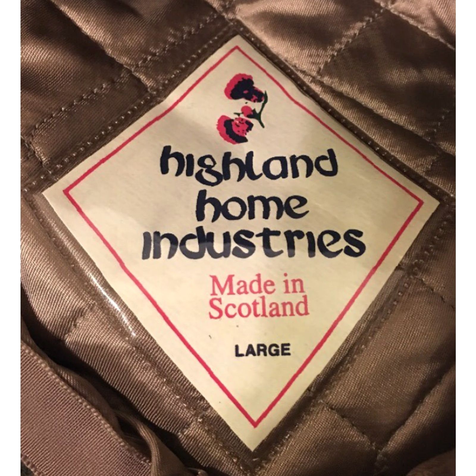 Industrie VINTAGE Highland Home Industries Plaid Cabby/Golf Style Hat Mens Large Green Plaid Golf Hat Mens Large Scotland Produced Title Size ONE SIZE - 5 Thumbnail