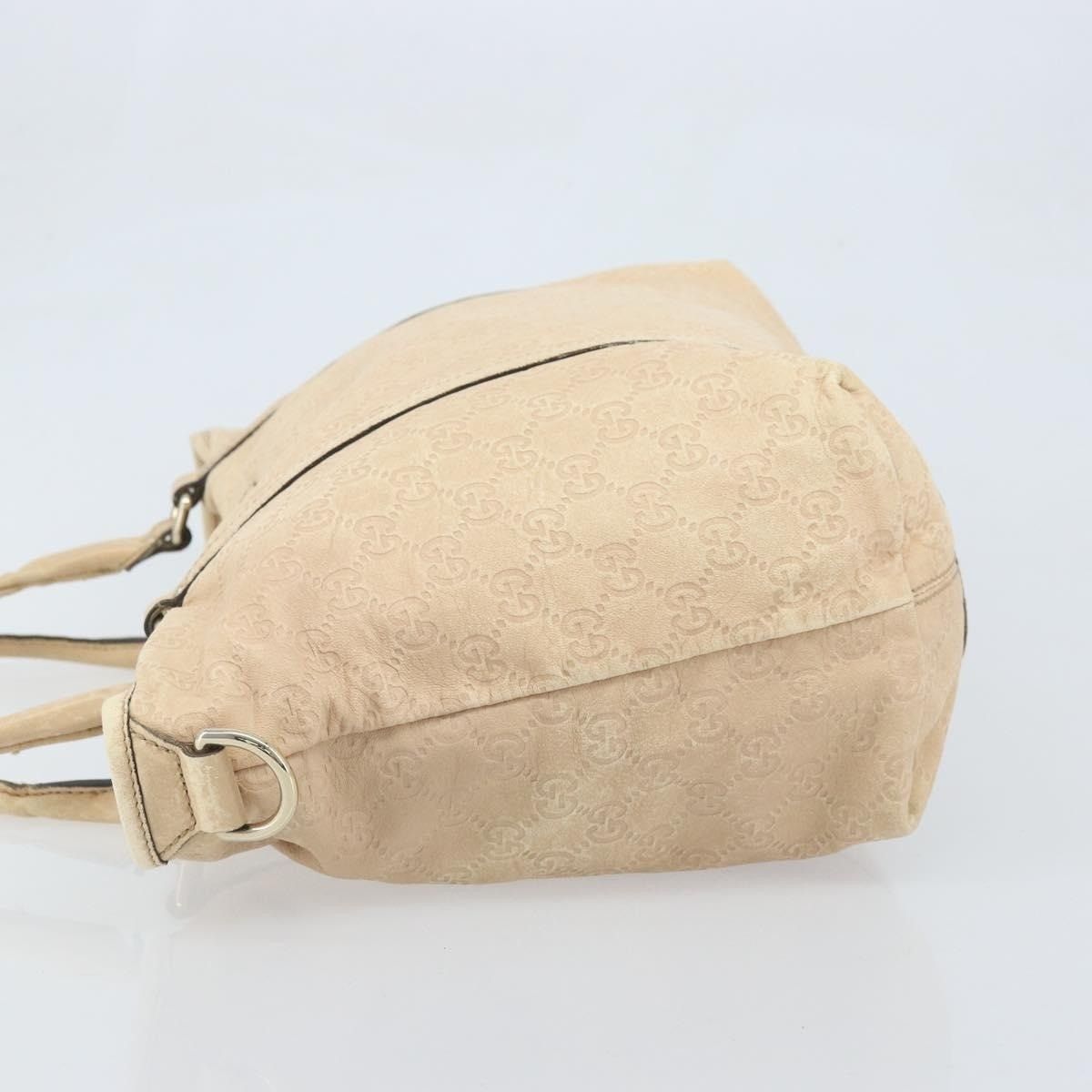 Gucci Gucci GG Canvas Guccissima Tote Bag Beige Size ONE SIZE - 3 Thumbnail