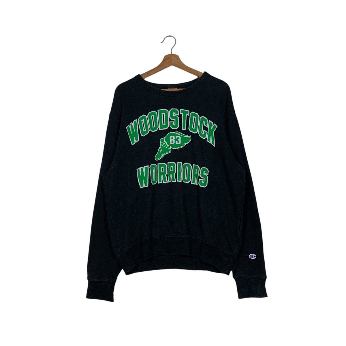 Champion CHAMPION Woodstock Worriors Big Logo Sweatshirt #1556-C70 Size US L / EU 52-54 / 3 - 1 Thumbnail